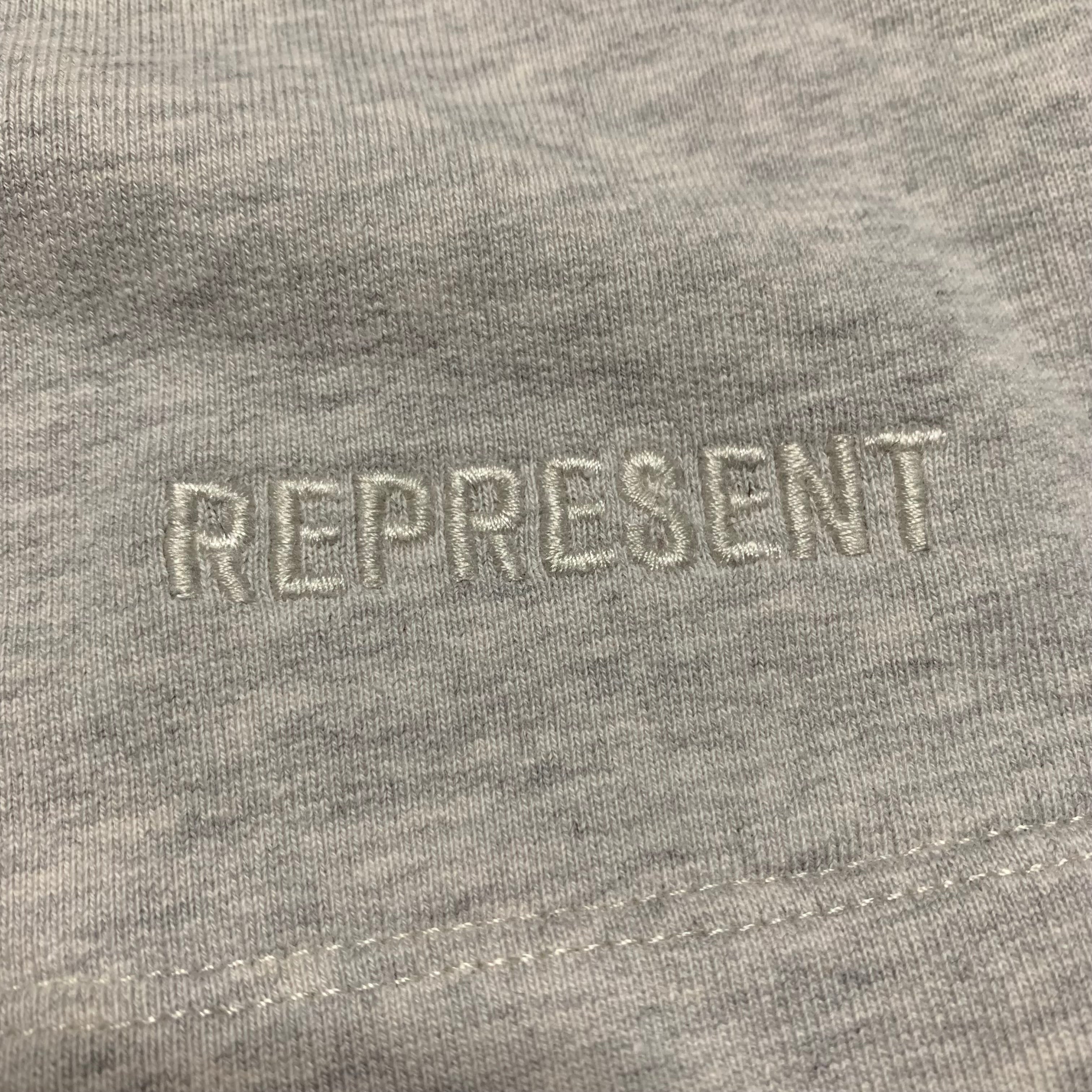 Represent Medium Shorts Blanks Grey Jogger Bottoms
