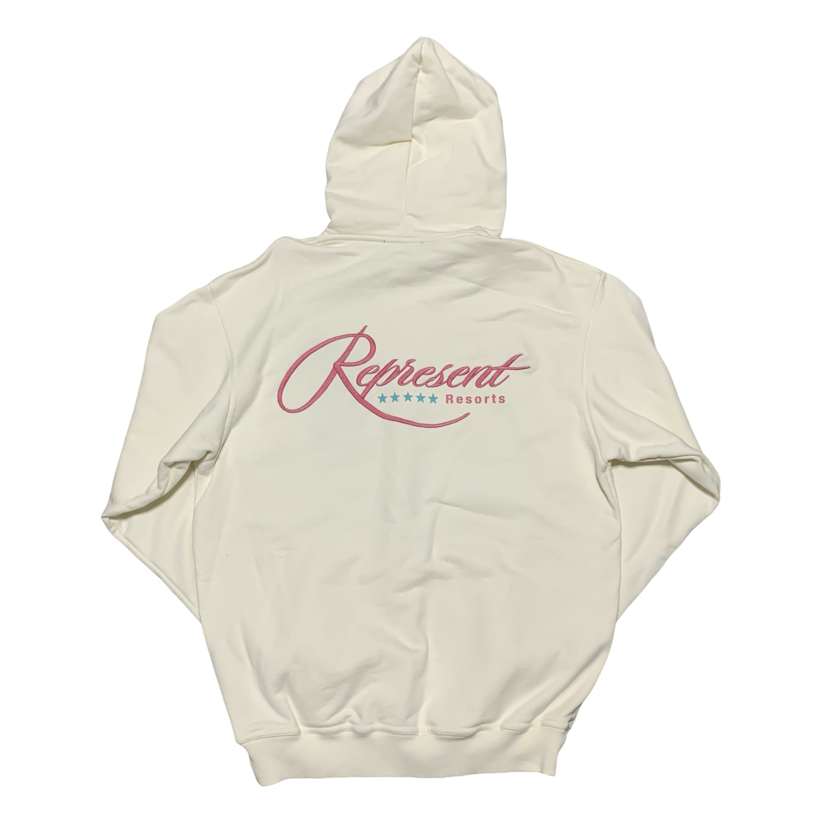 Represent XS Resorts Hoodie Flat White