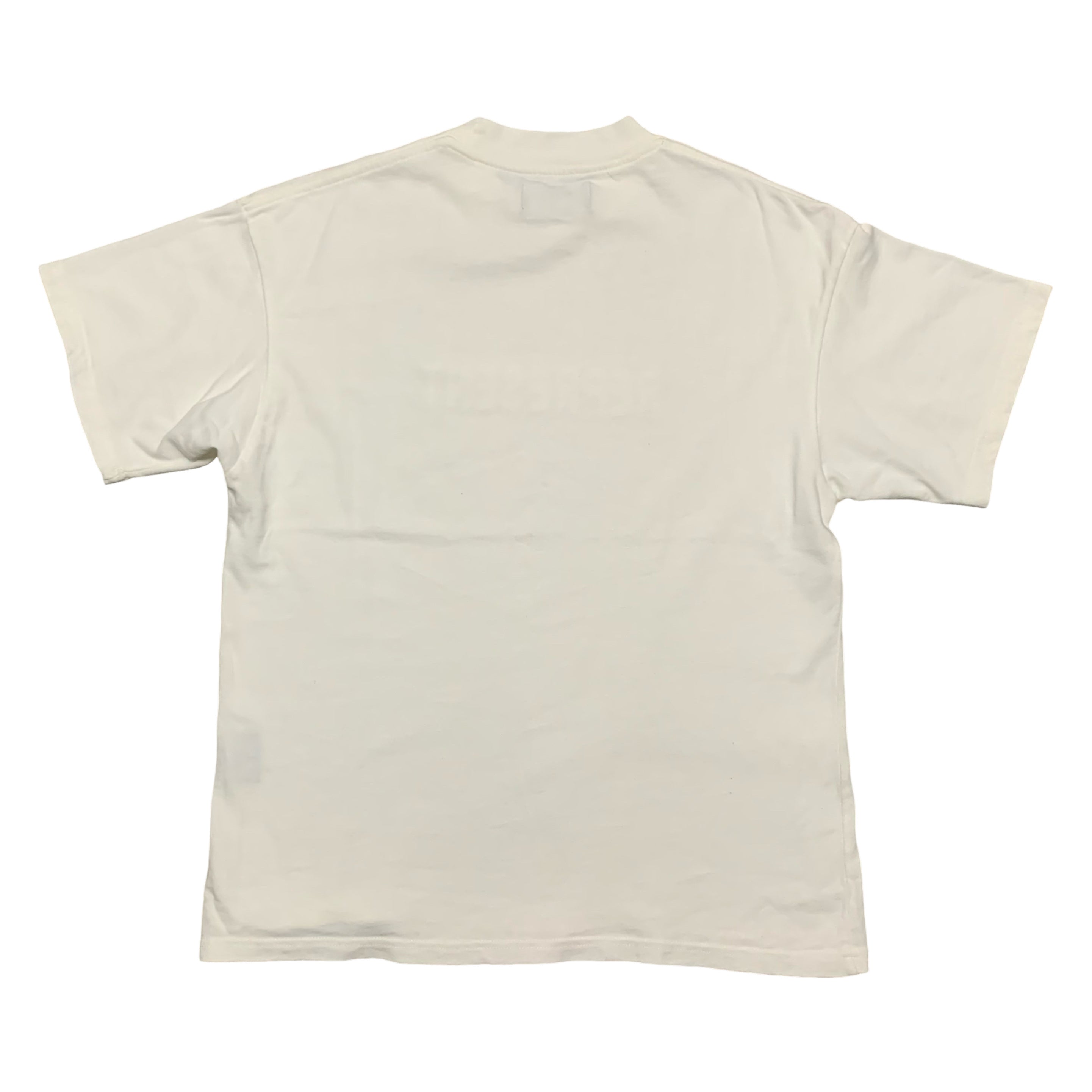 Represent XS Embroidered Flat White Tee