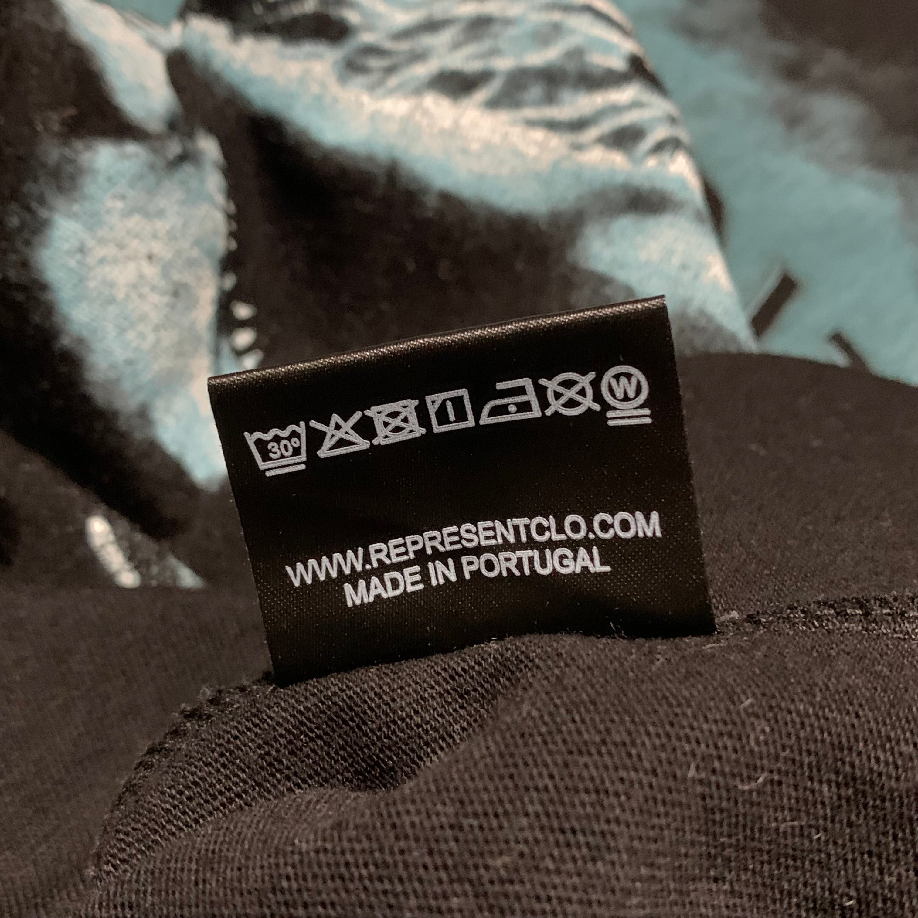 Represent Small Shark Jet Black Tee