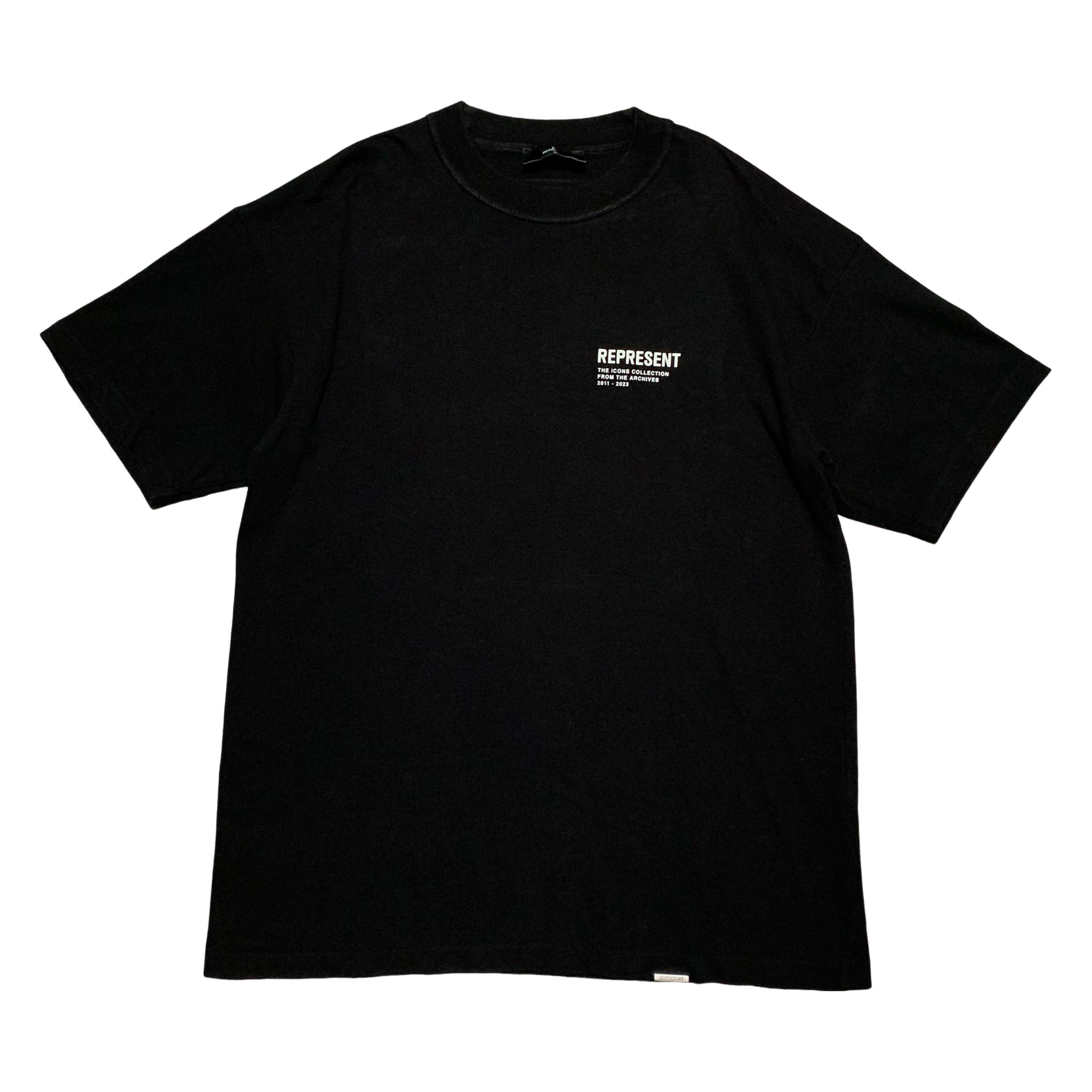 Represent XS Icons Collection Jet Black Tee
