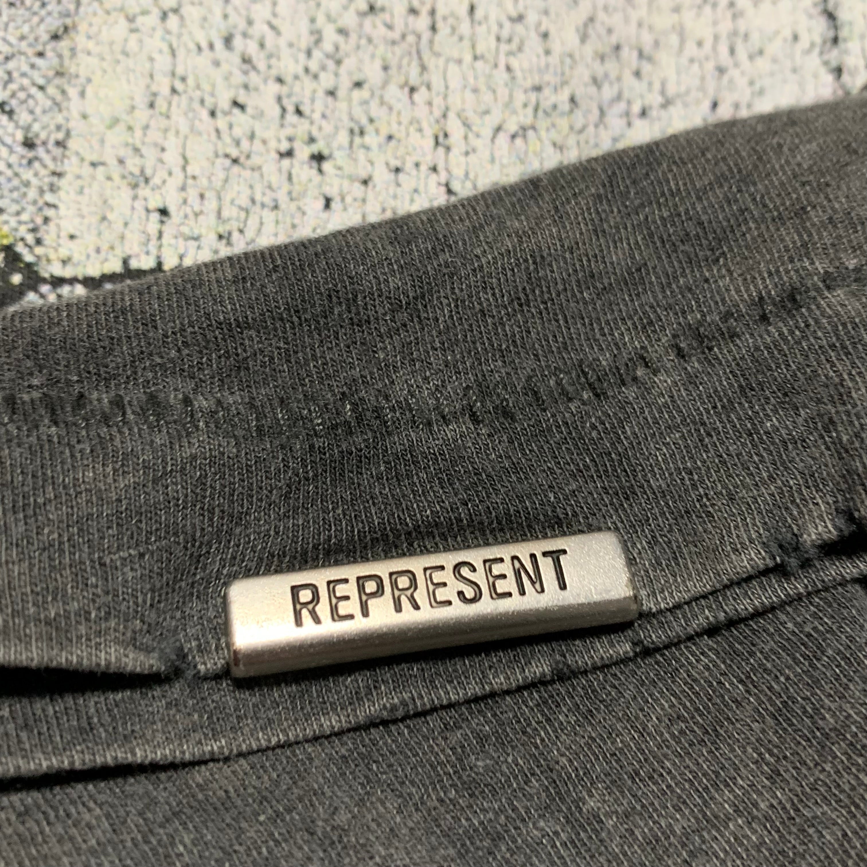 Represent Large Metallica Master Of Puppets Vintage Grey Tee