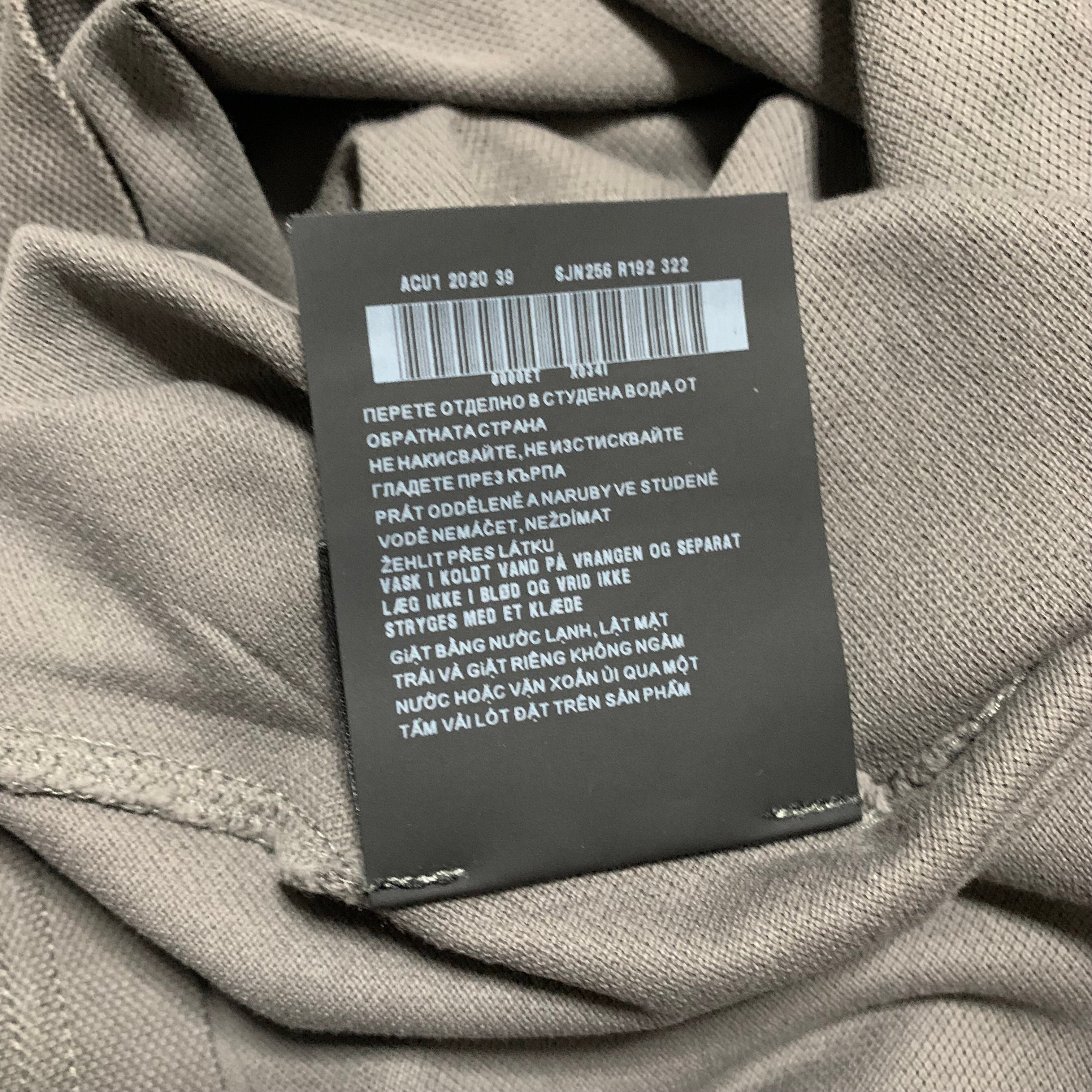 Prada Medium Polo Shirt Grey Short Sleeve Tee