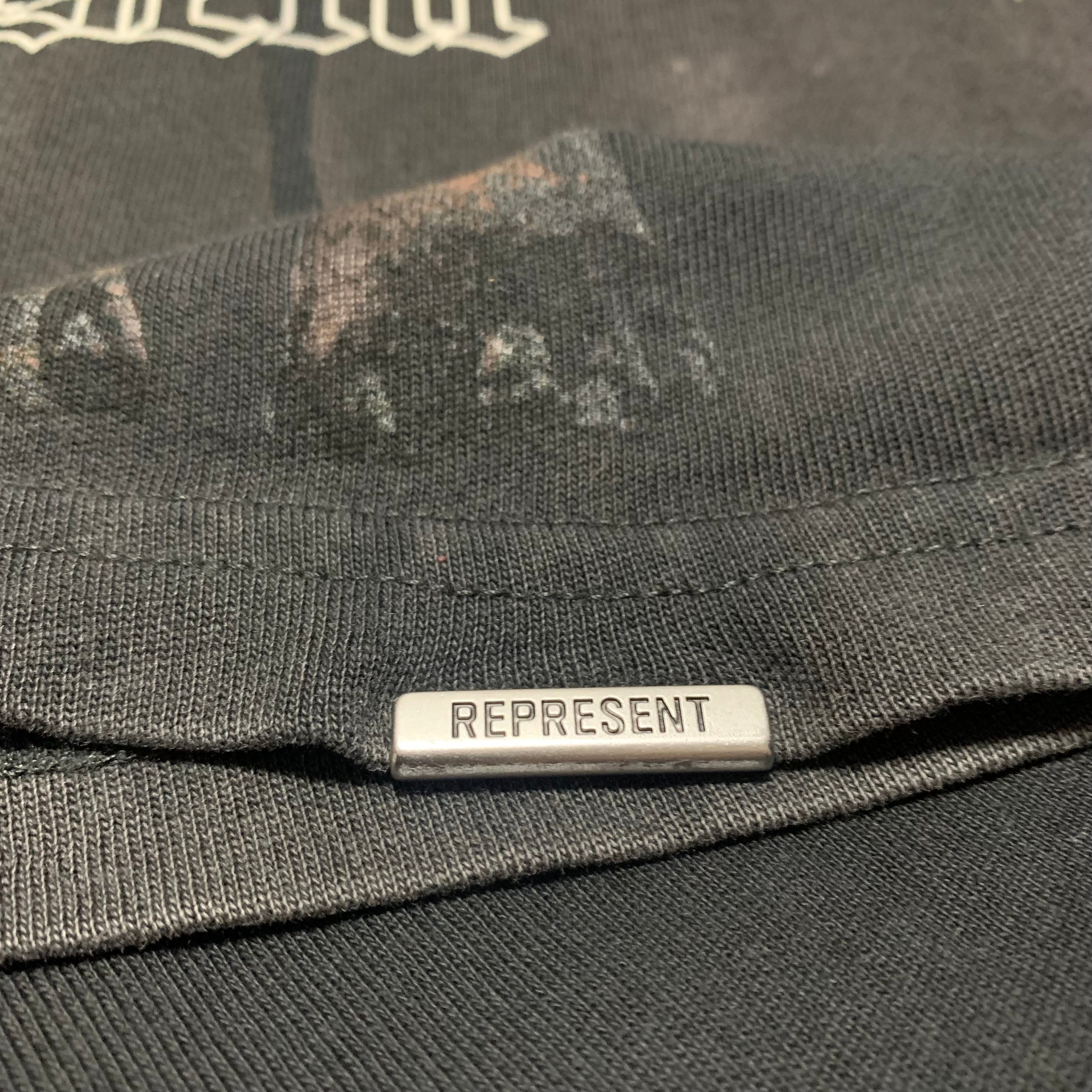 Represent XS Thoroughbred Vintage Black Tee