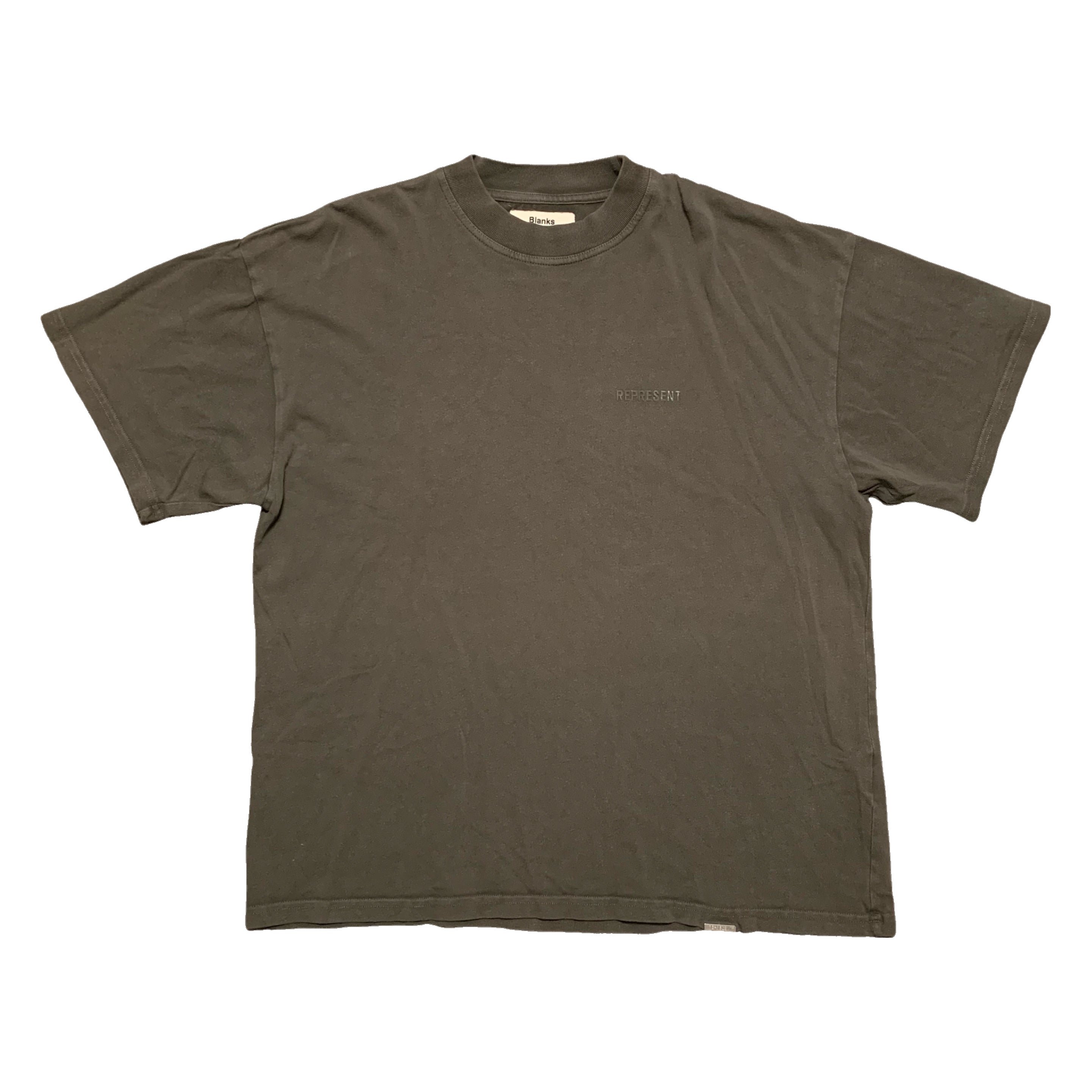 Represent Medium Blanks Dusk Grey Tee