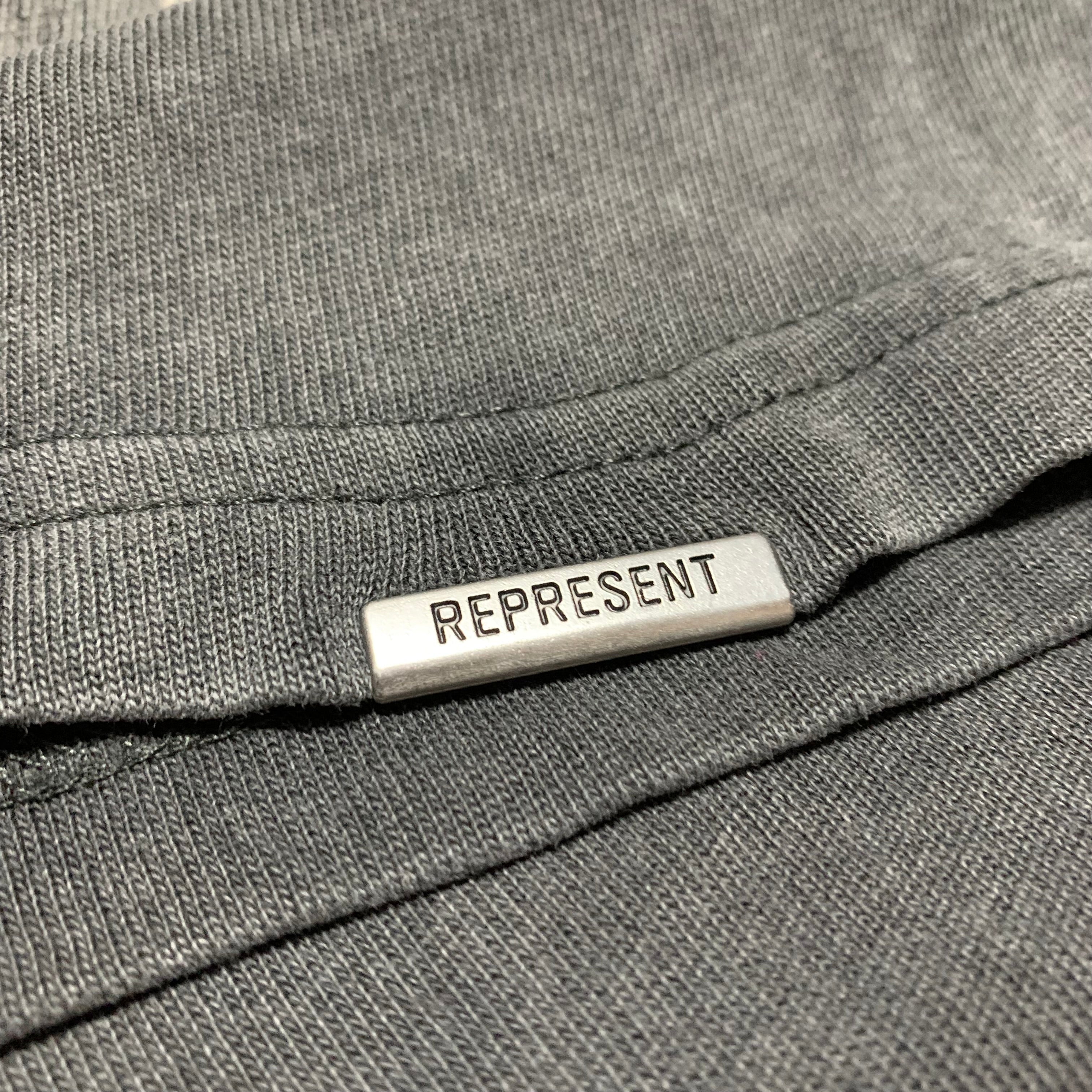 Represent Medium Your Innocence Vintage Grey Tee