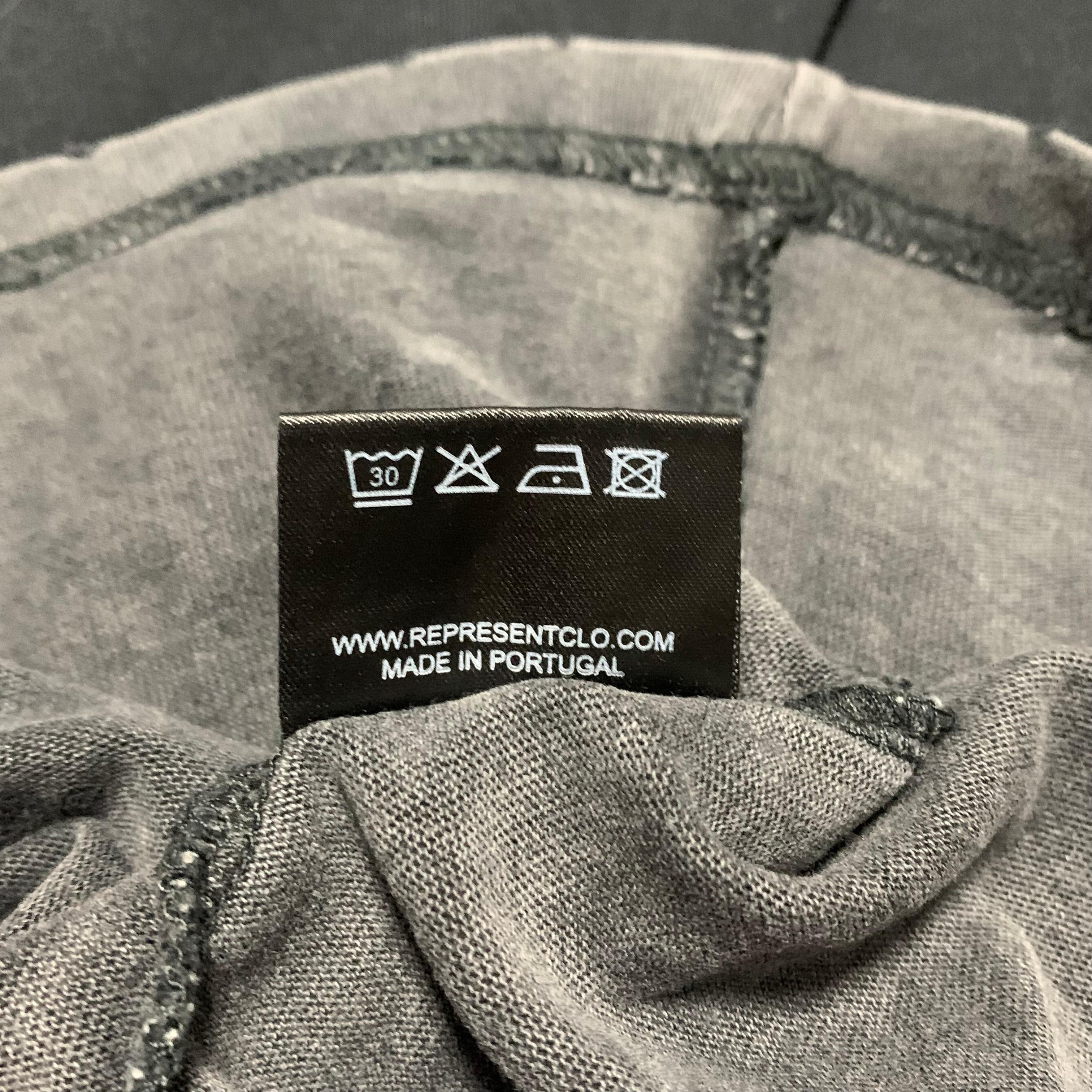 Represent XS Feel The Heat Vintage Black Tee