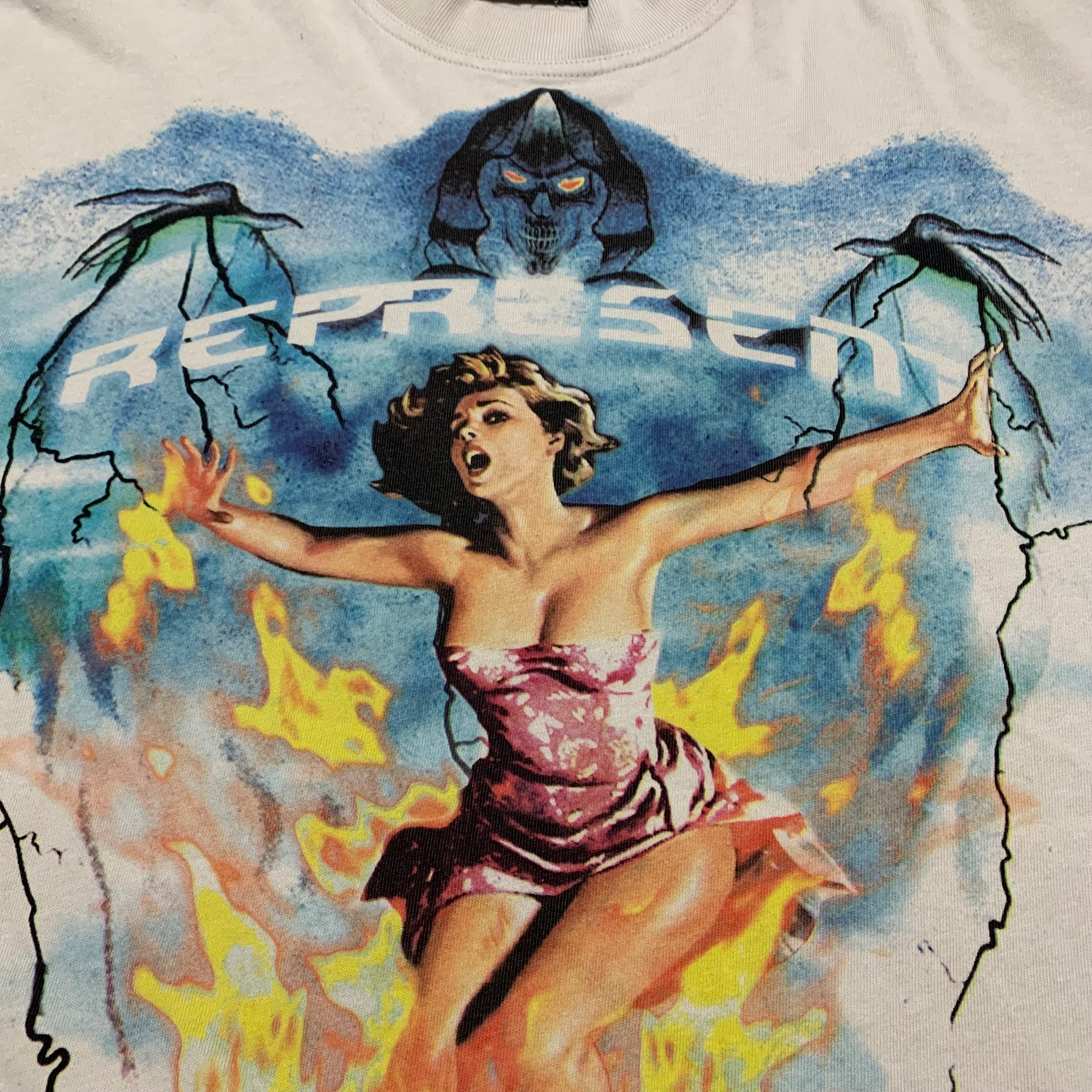 Represent XS Spirit Reaper Vintage White Tee