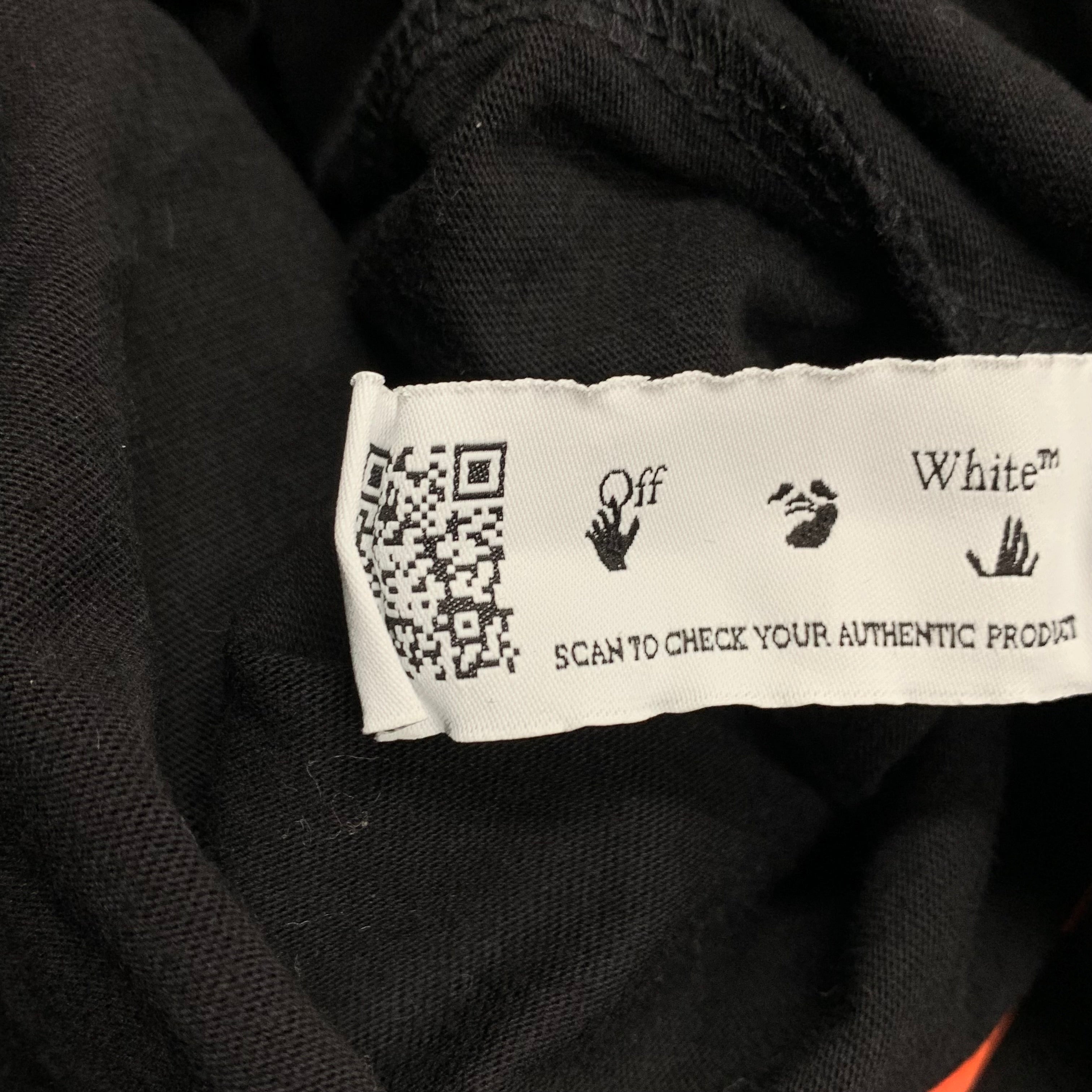 Off White Small Tee Metal Arrows Black T-Shirt Virgil Abloh