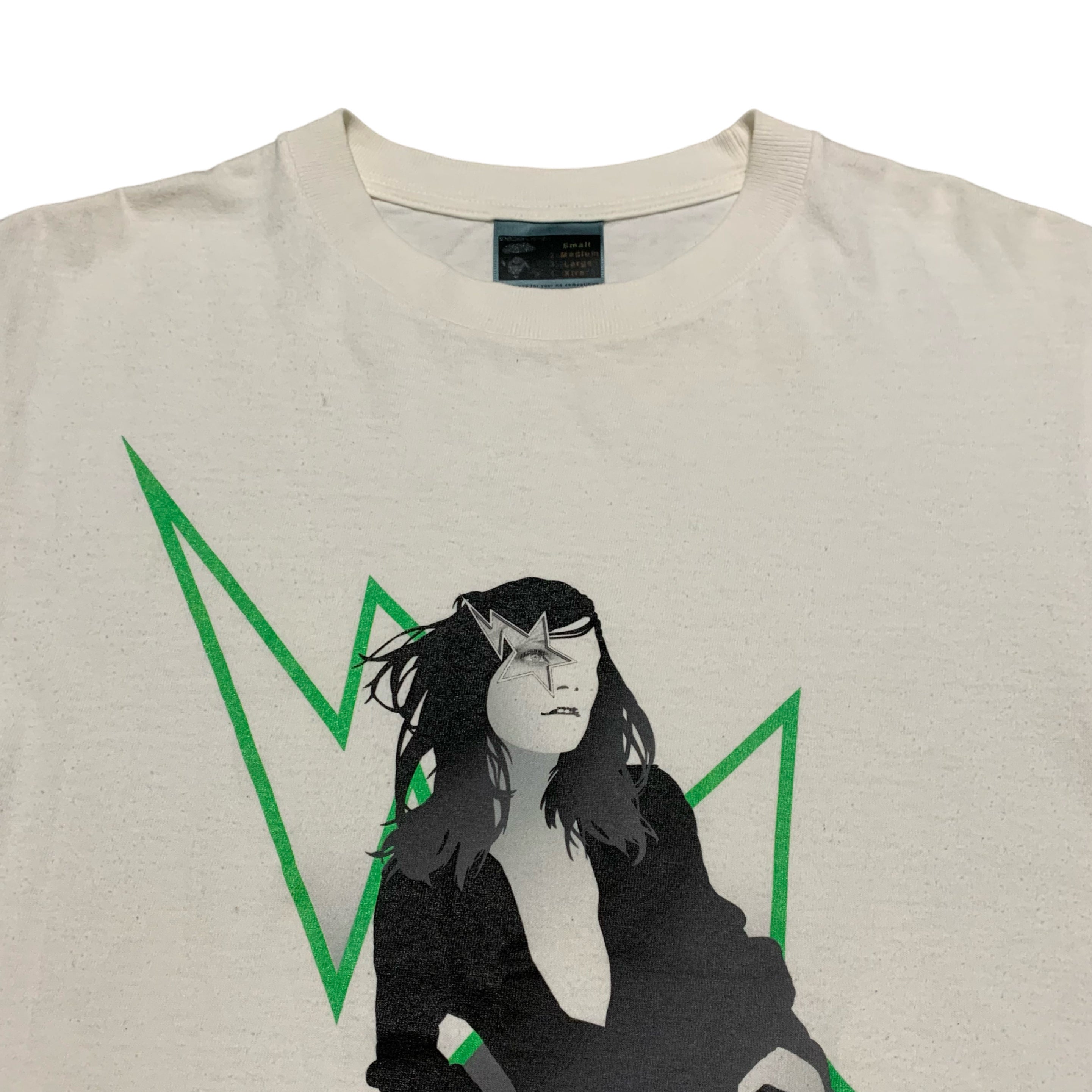 Bape Small Girl Graphic Bape Sta White Tee A Bathing Ape Vintage OG