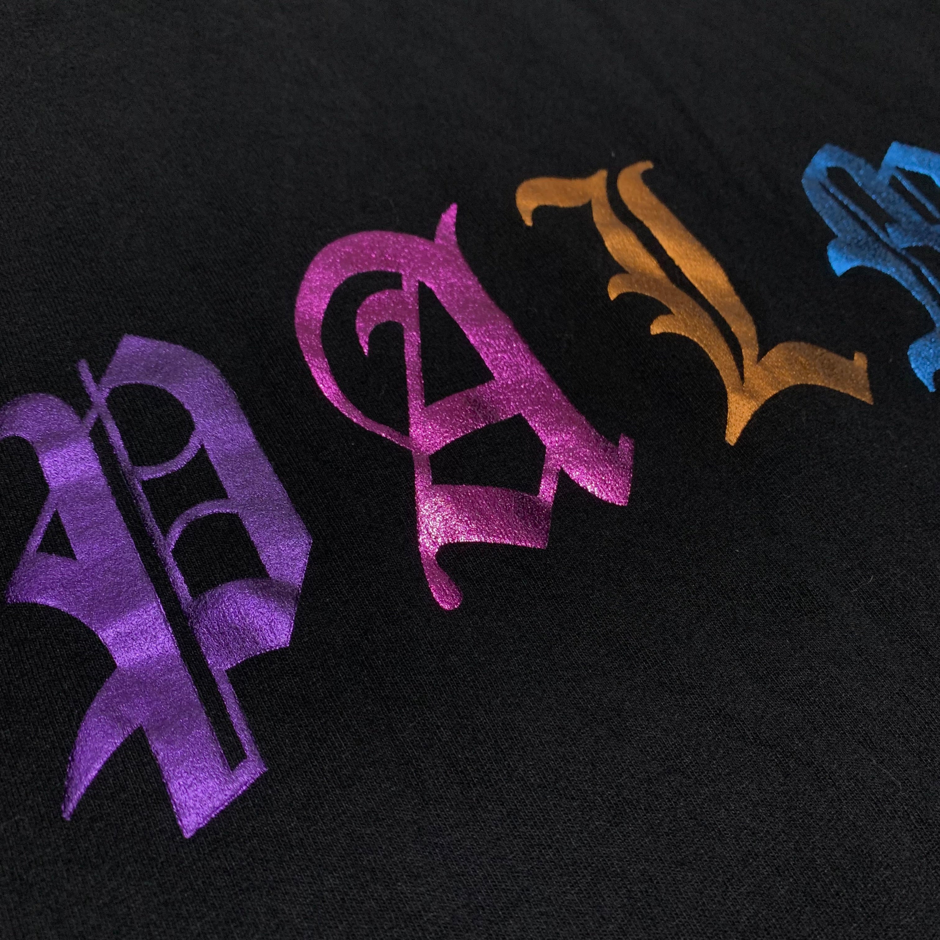 Palm Angels Medium Gothic Logo Black Tee