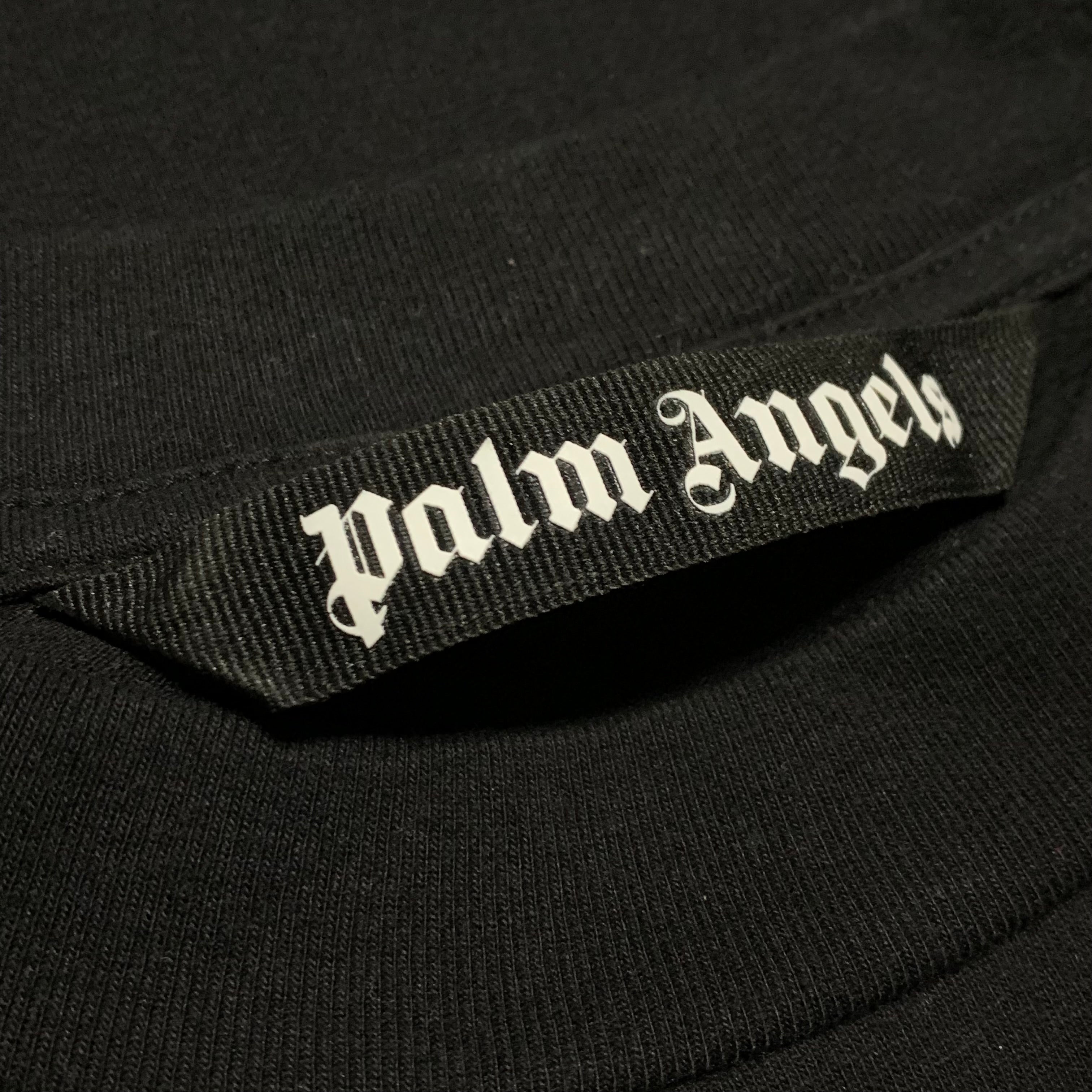 Palm Angels Small Kill The Bear Black Tee