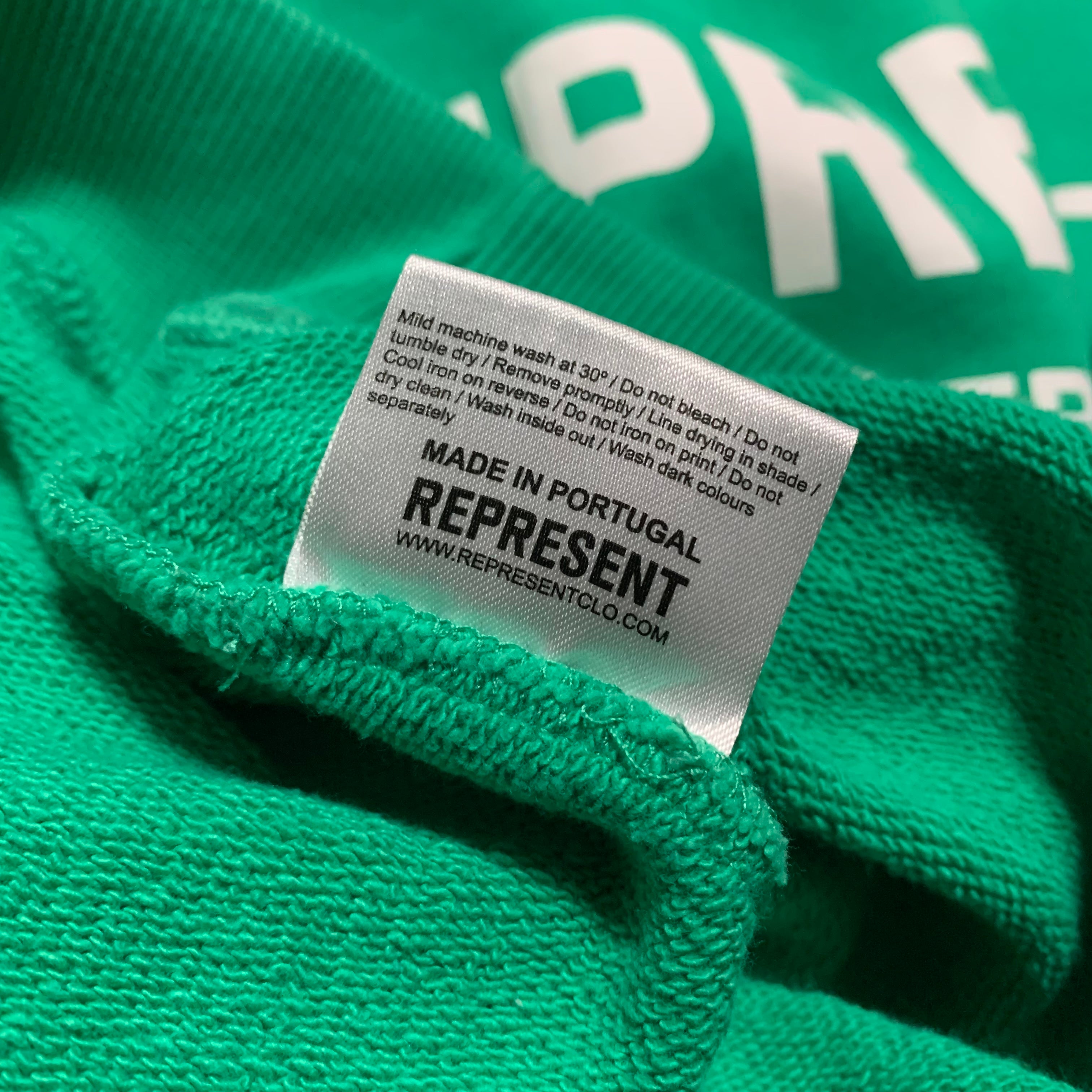 Represent Medium Owners Club Island Green Hoodie