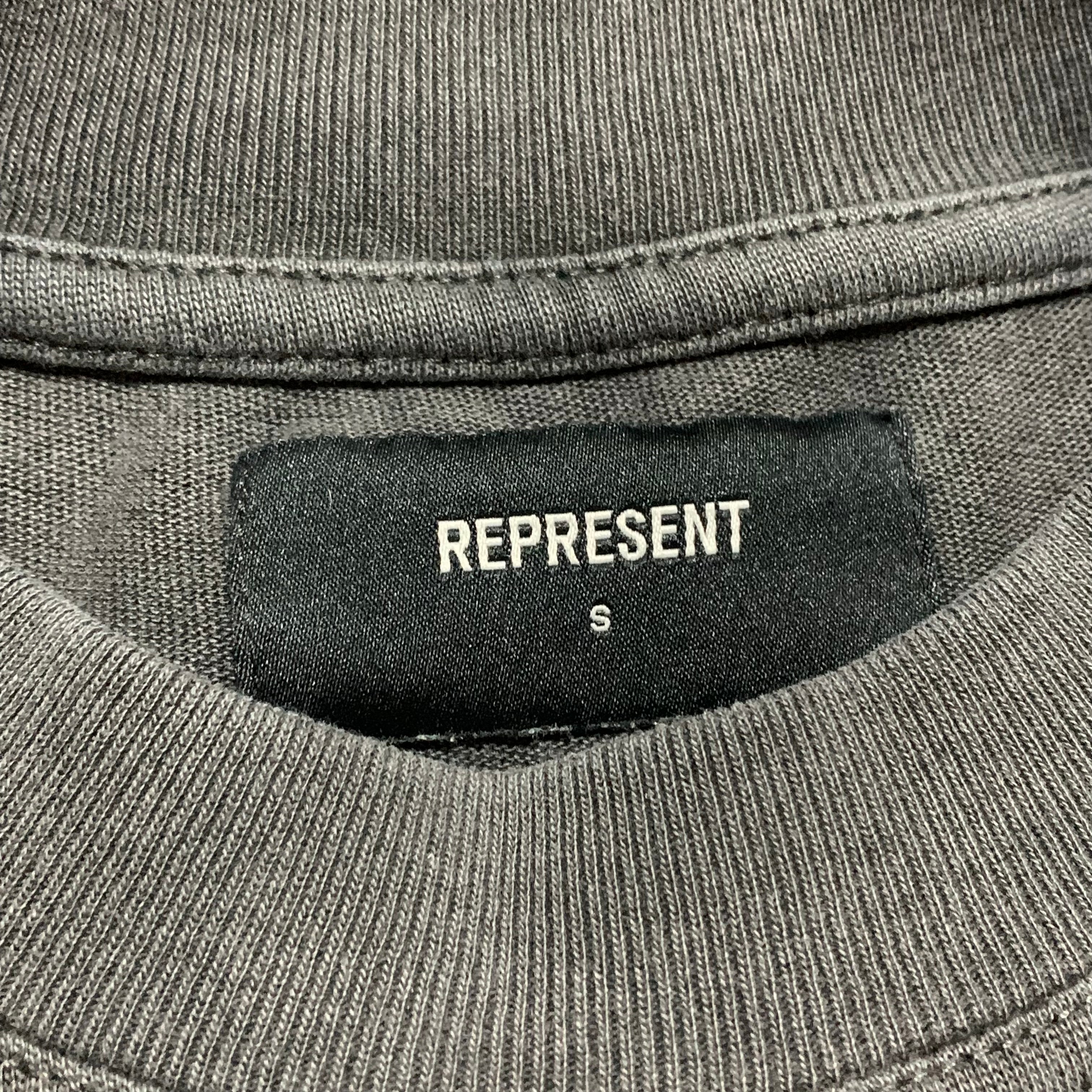 Represent Small Pioneers Of Power Vintage Grey Tee