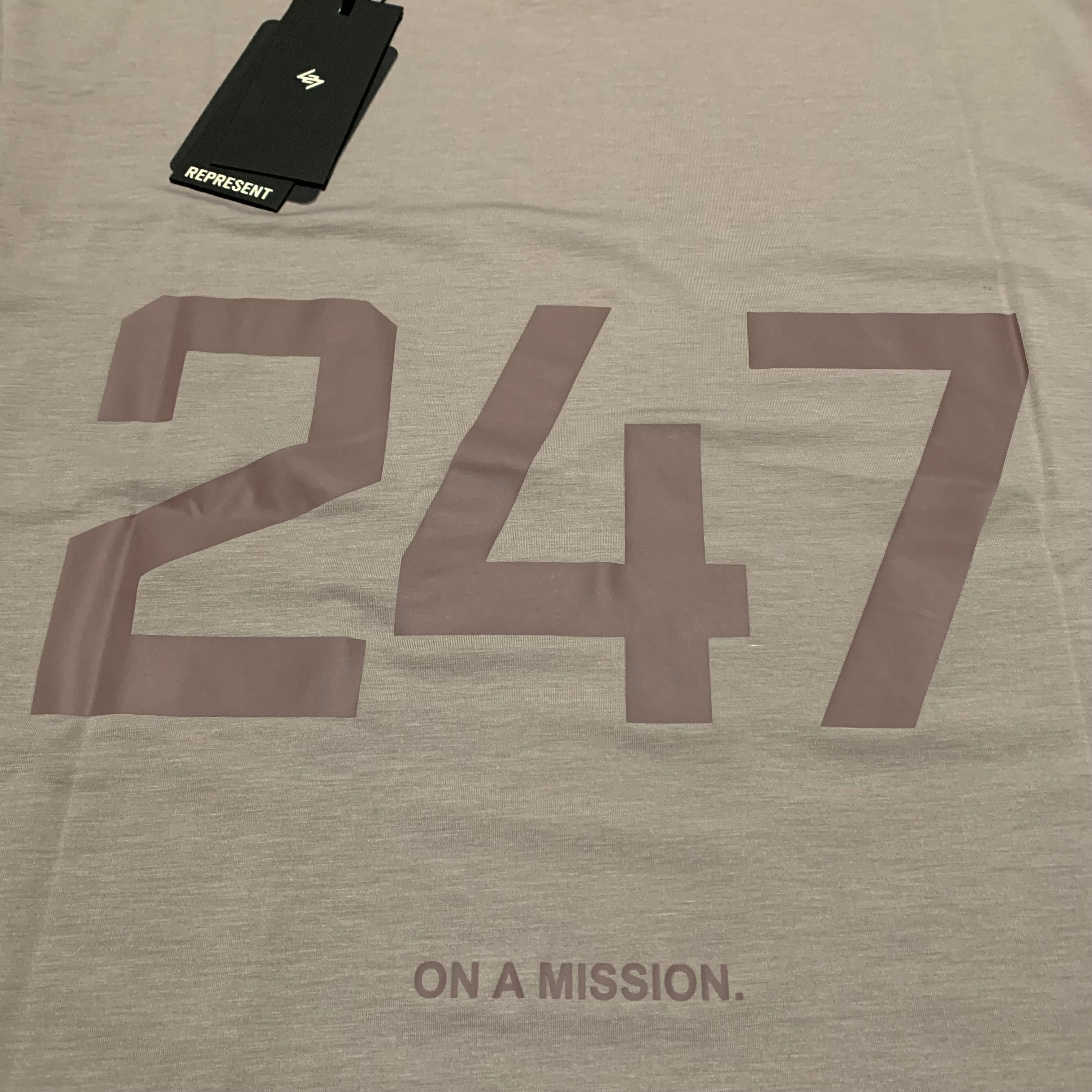 Represent Small 247 Oversized Cinder Tee