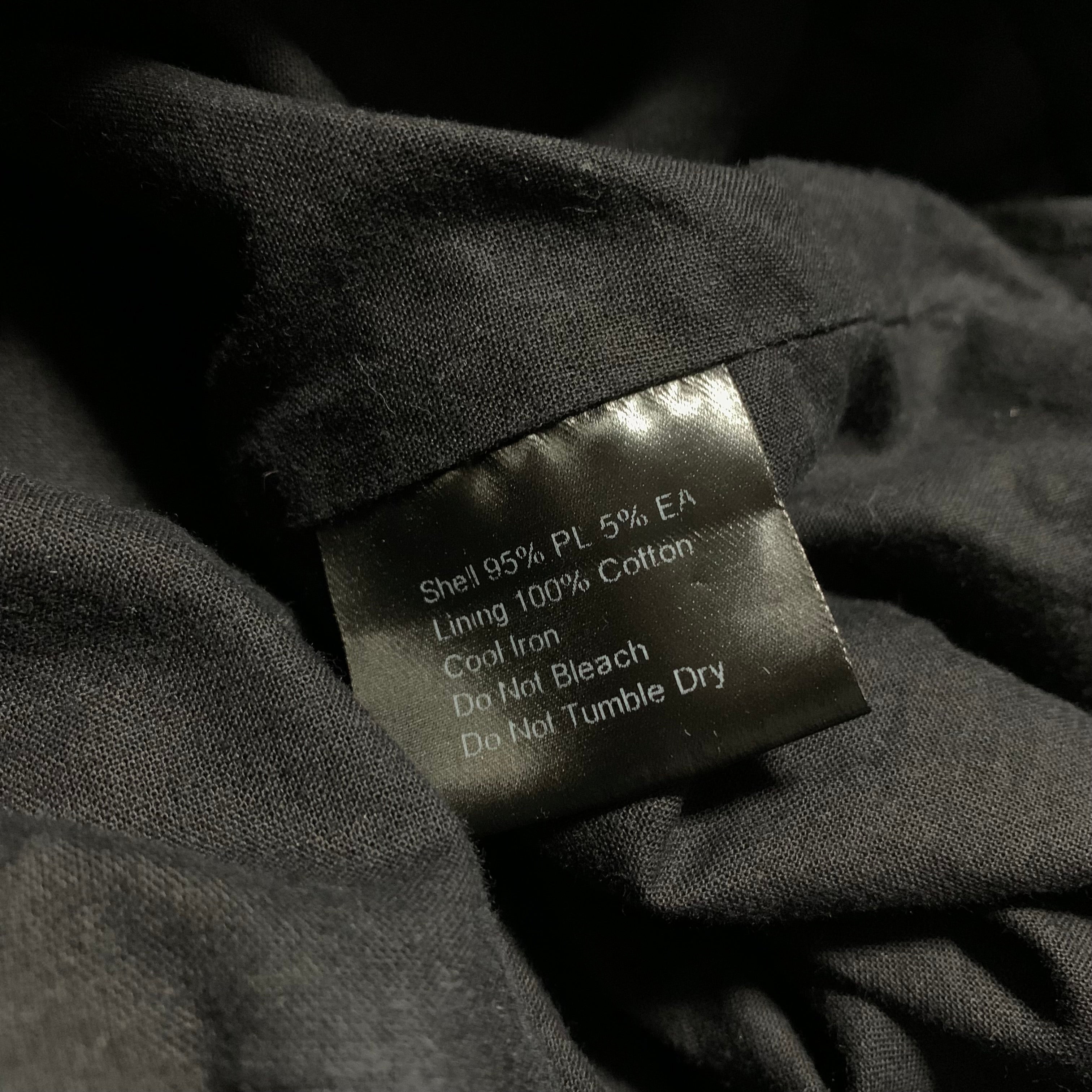 Represent Medium Jacket Black Track Top Jacket British Made