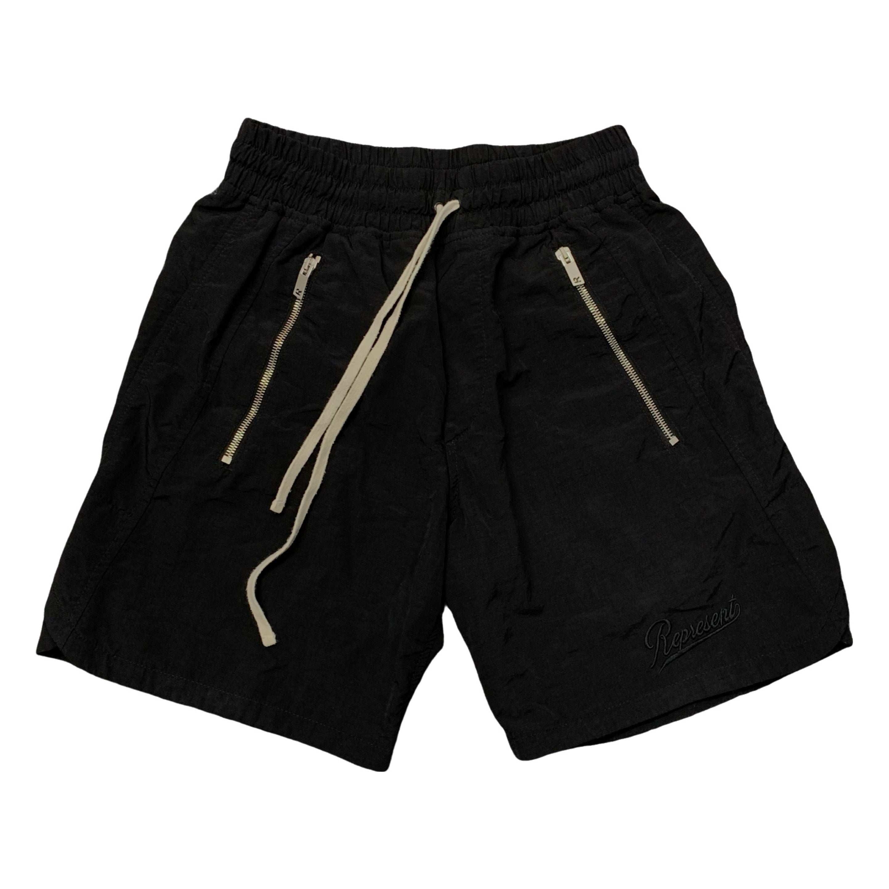 Represent XS Shorts Initial Black Signature Bottoms