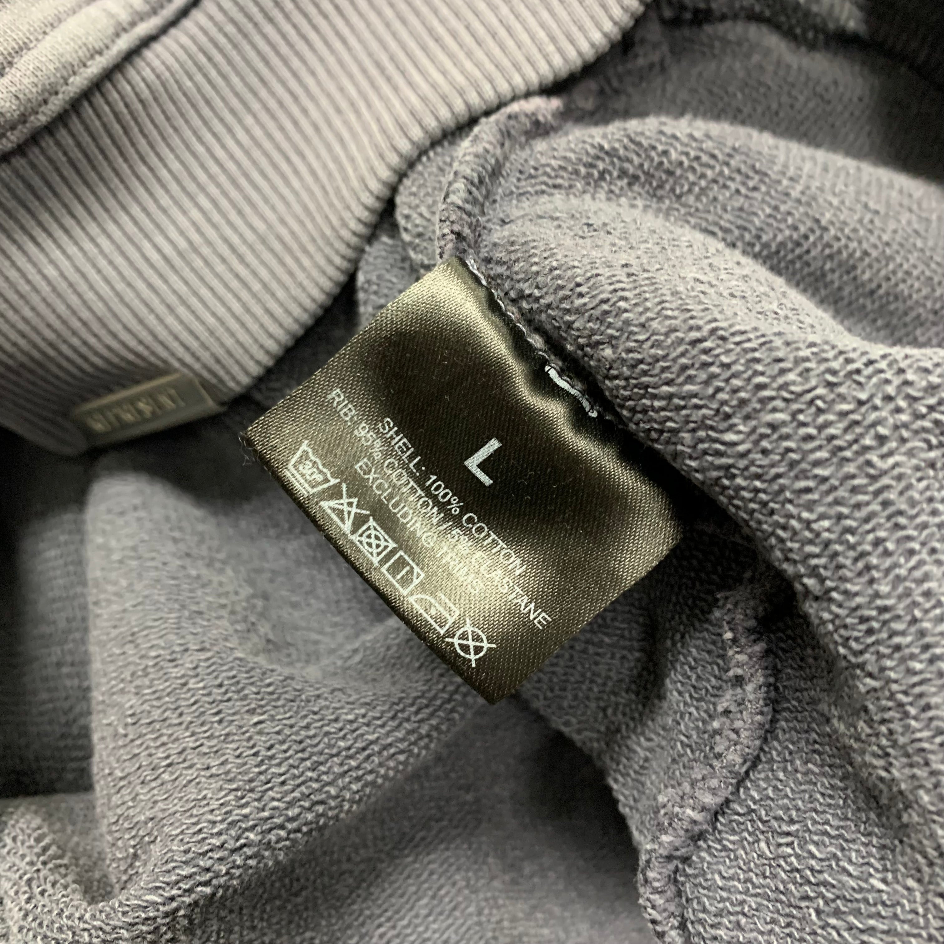 Represent Large Sweatshirt Fall From Olympus Storm Grey Sweatshirt Crewneck