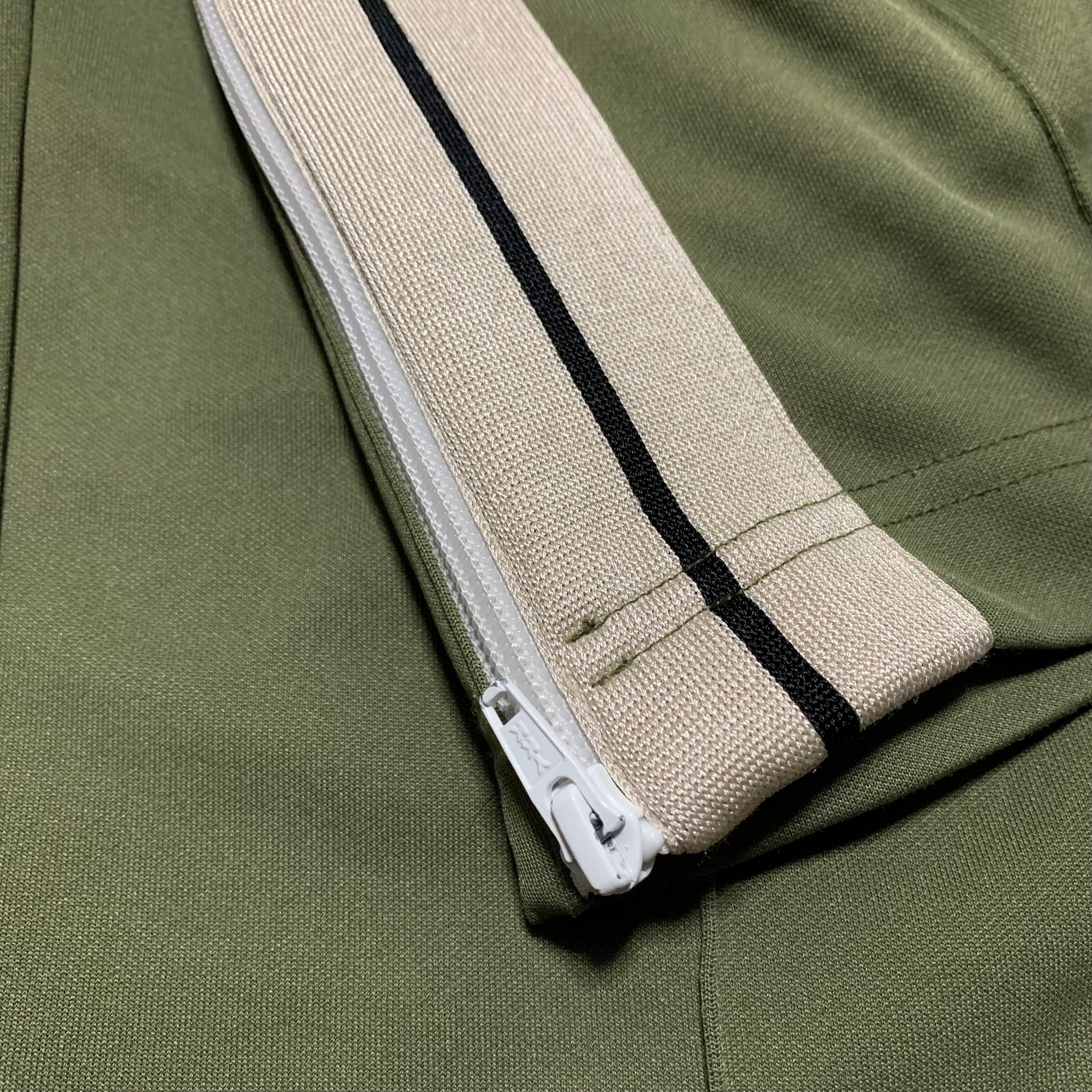 Palm Angels Medium Classic Khaki Green Track Pant Bottoms
