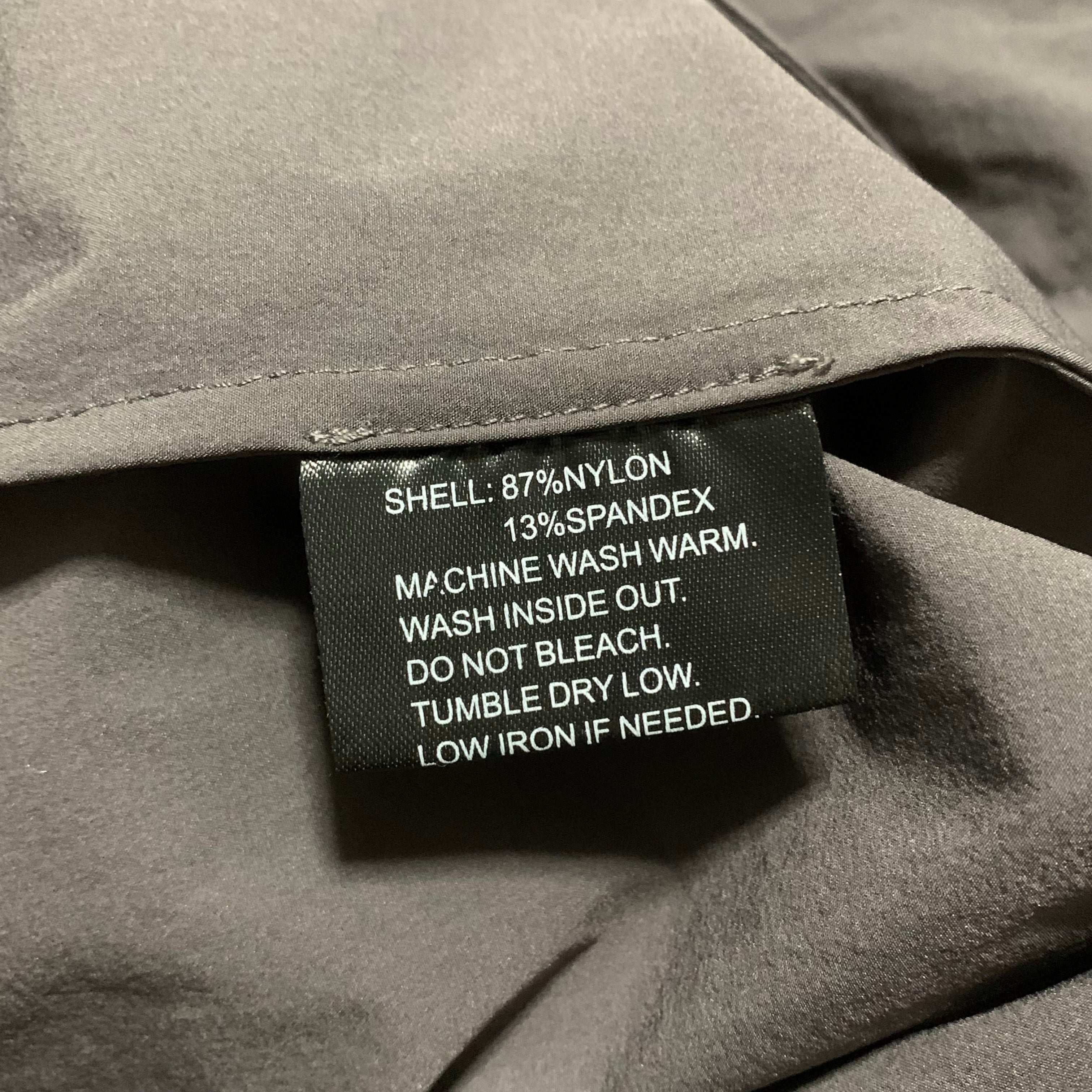 Represent Small 247 Track Jacket Gym Top Grey