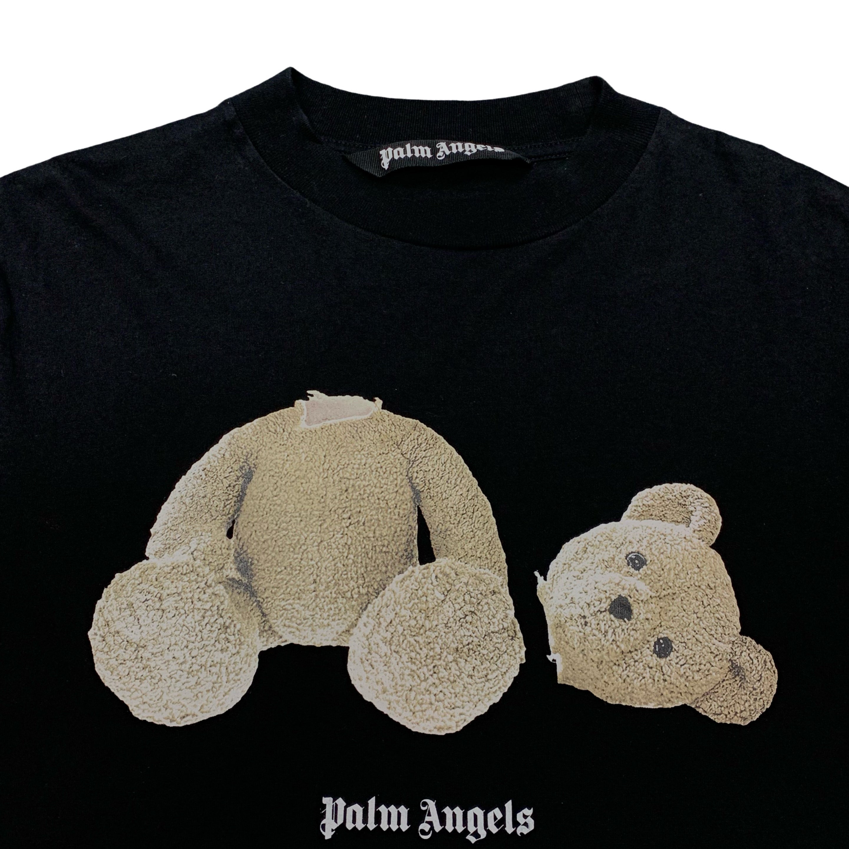 Palm Angels XS Tee Bear Classic Black T-Shirt