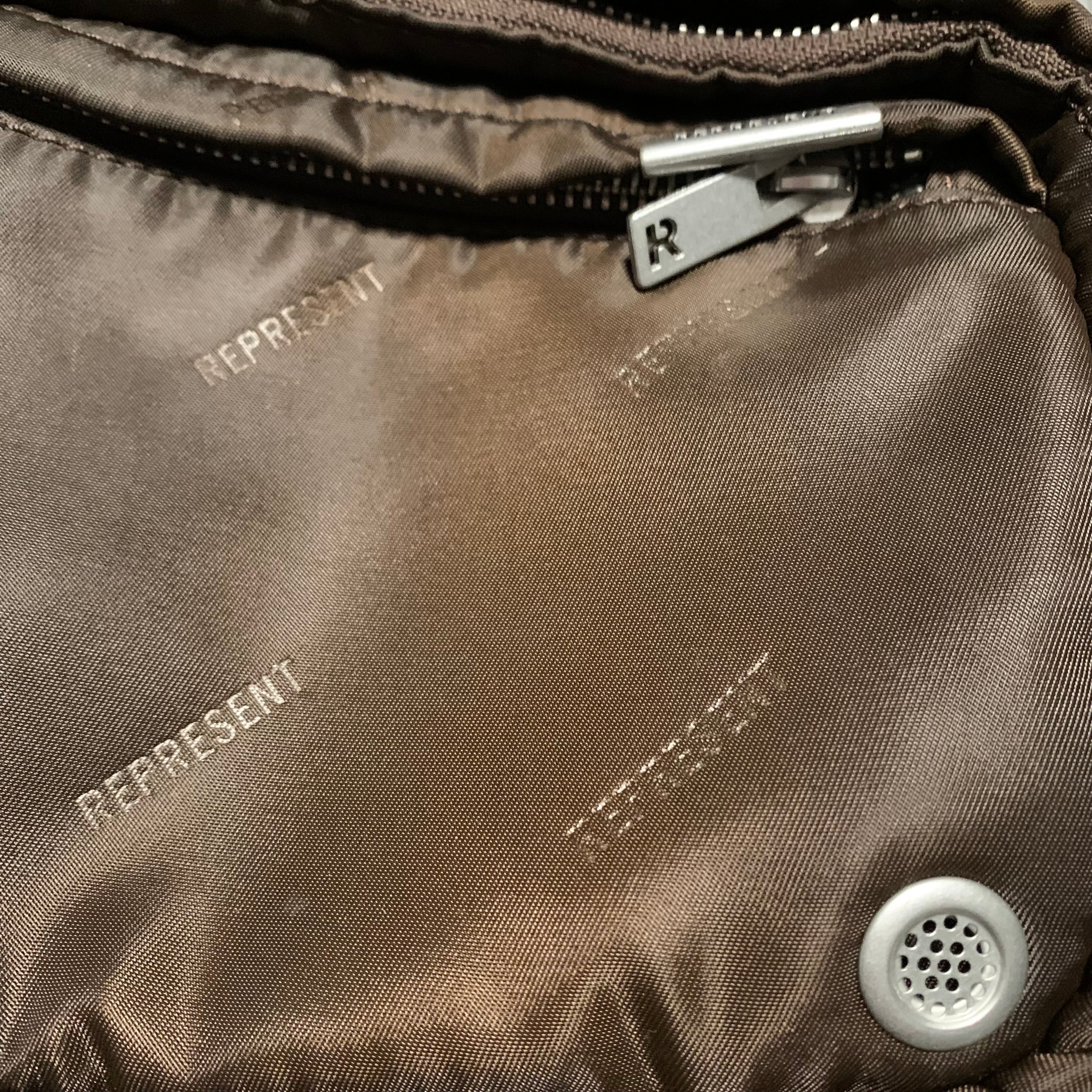 Represent Bag Cross Body All Over Print Brown Bag