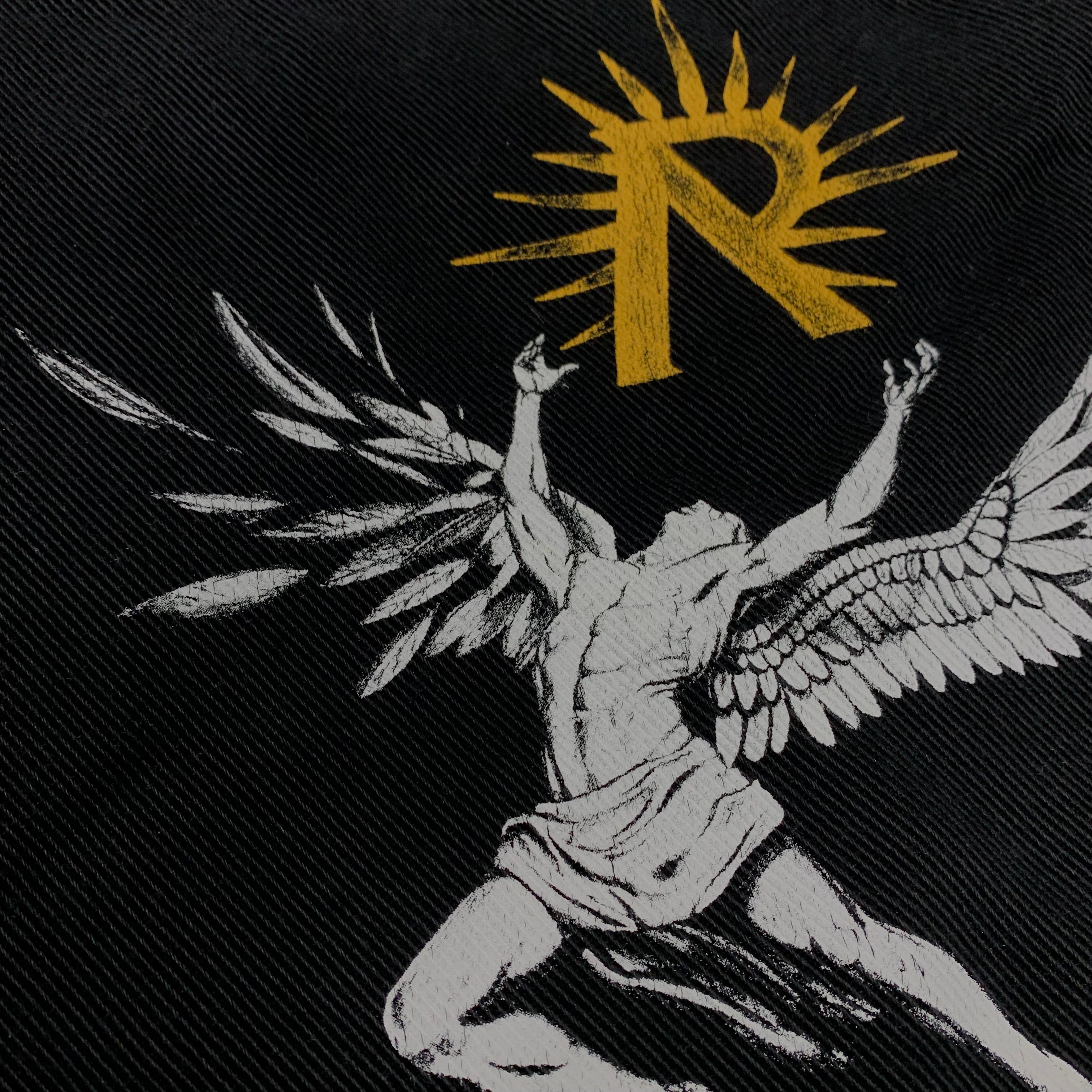 Represent Large Shorts Icarus Jet Black Bottoms