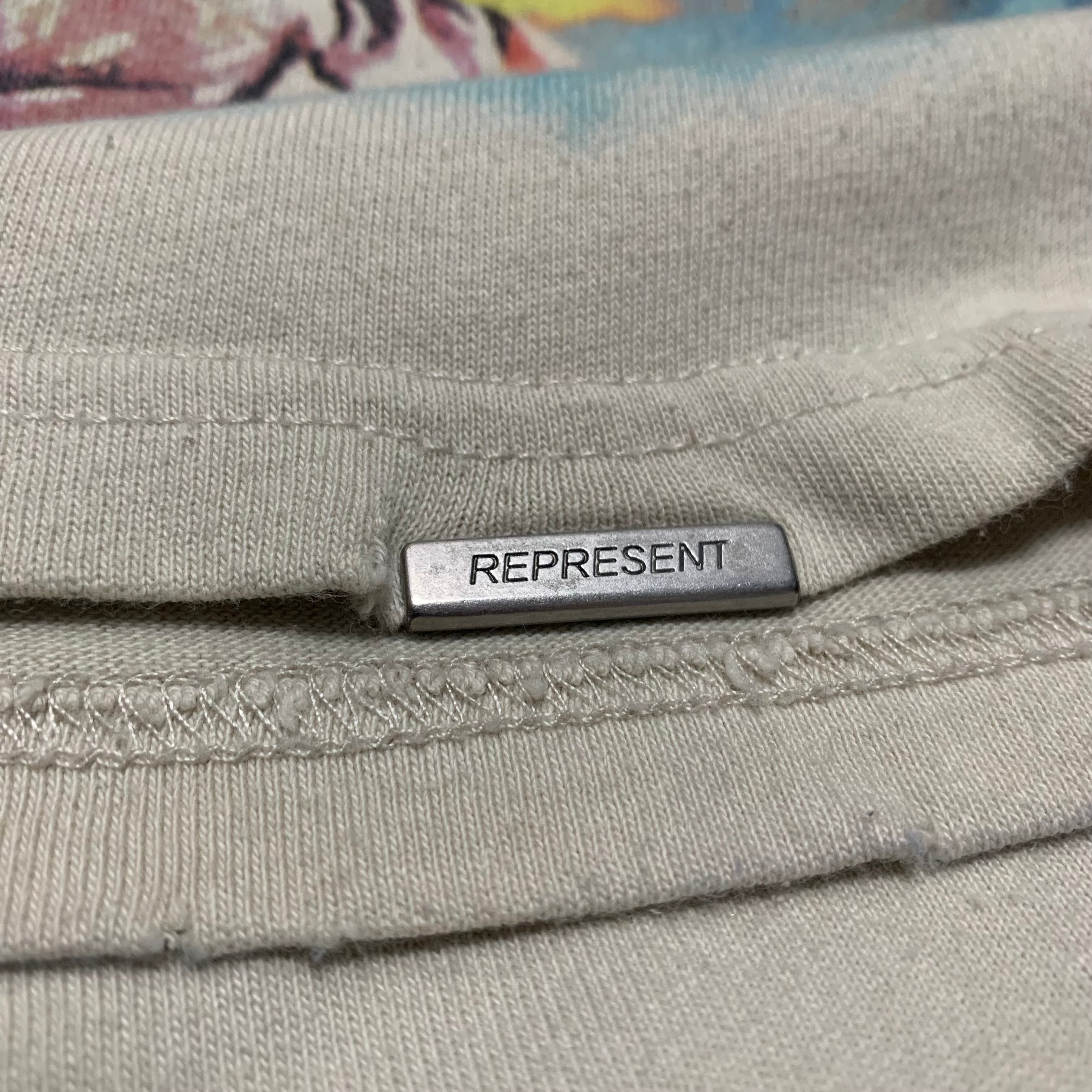 Represent Small Spirit Reaper Vintage White Tee