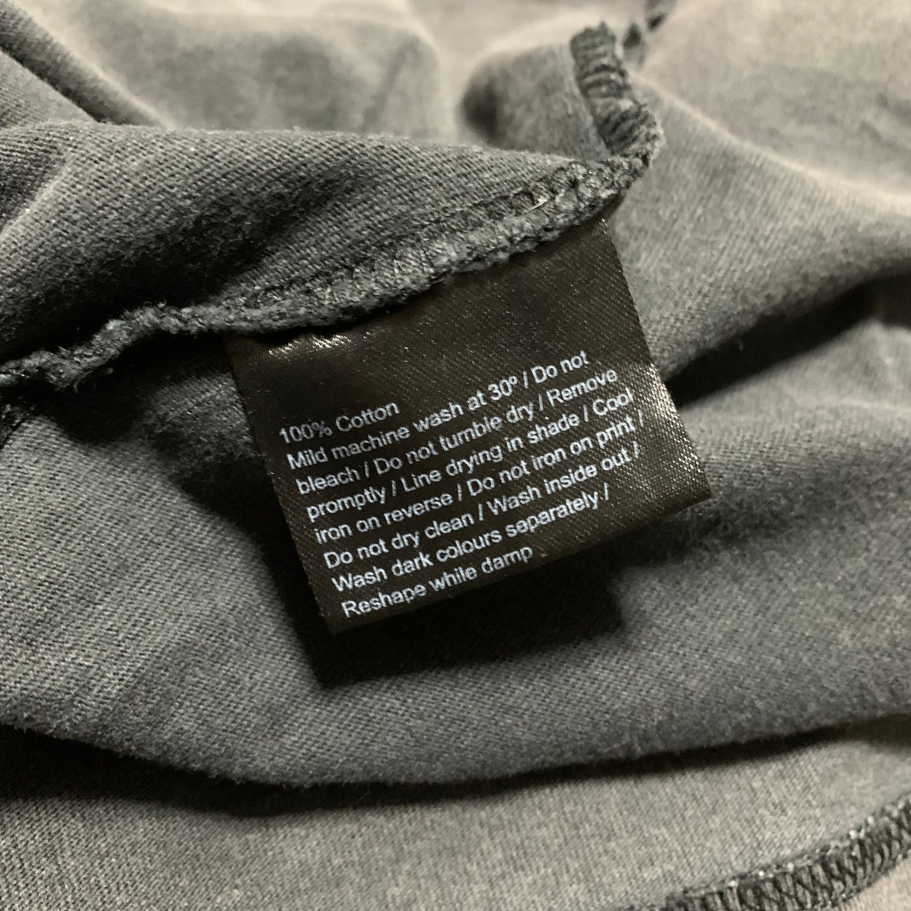 Represent Medium Angels Academy Vintage Grey Tee