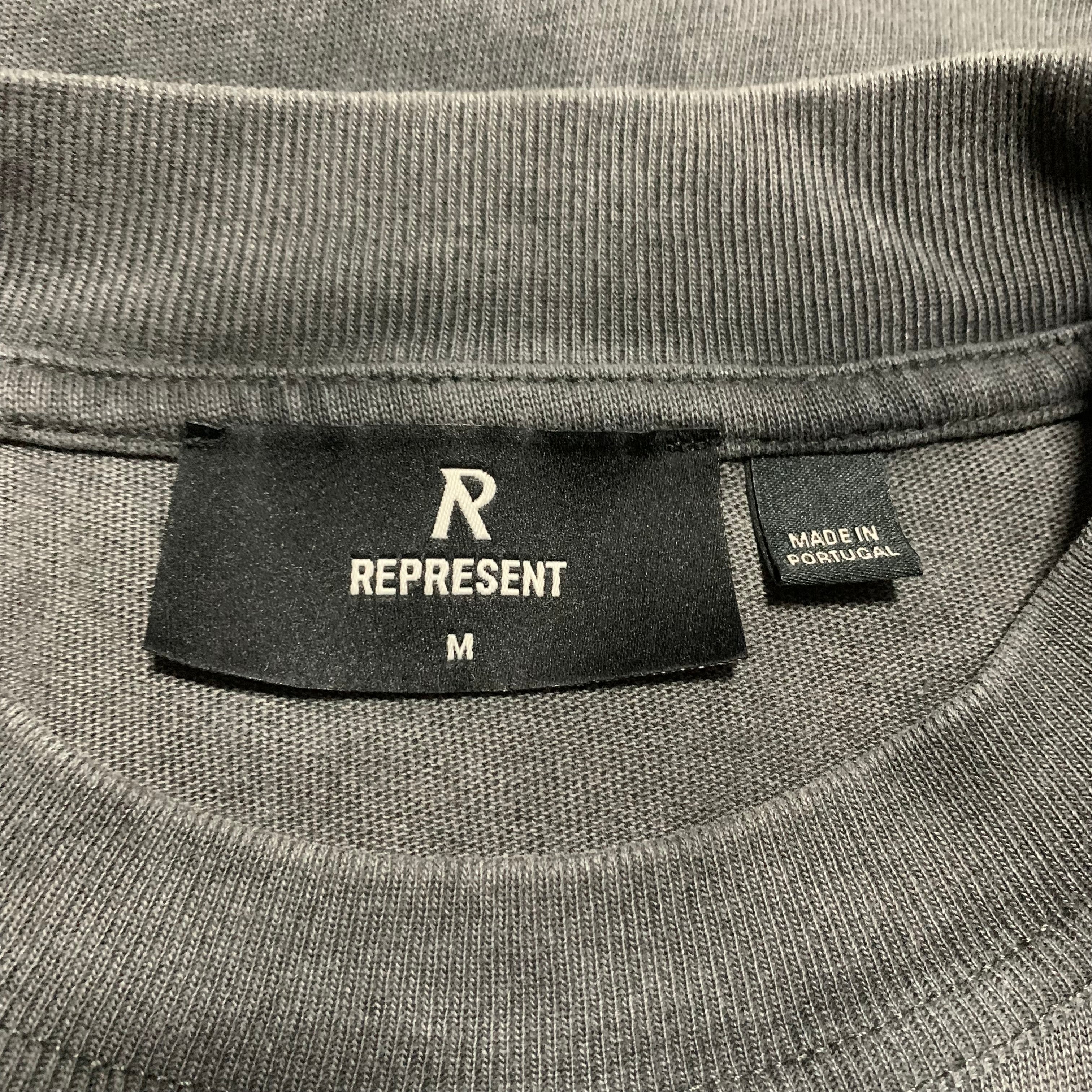 Represent Medium Your Innocence Vintage Grey Tee