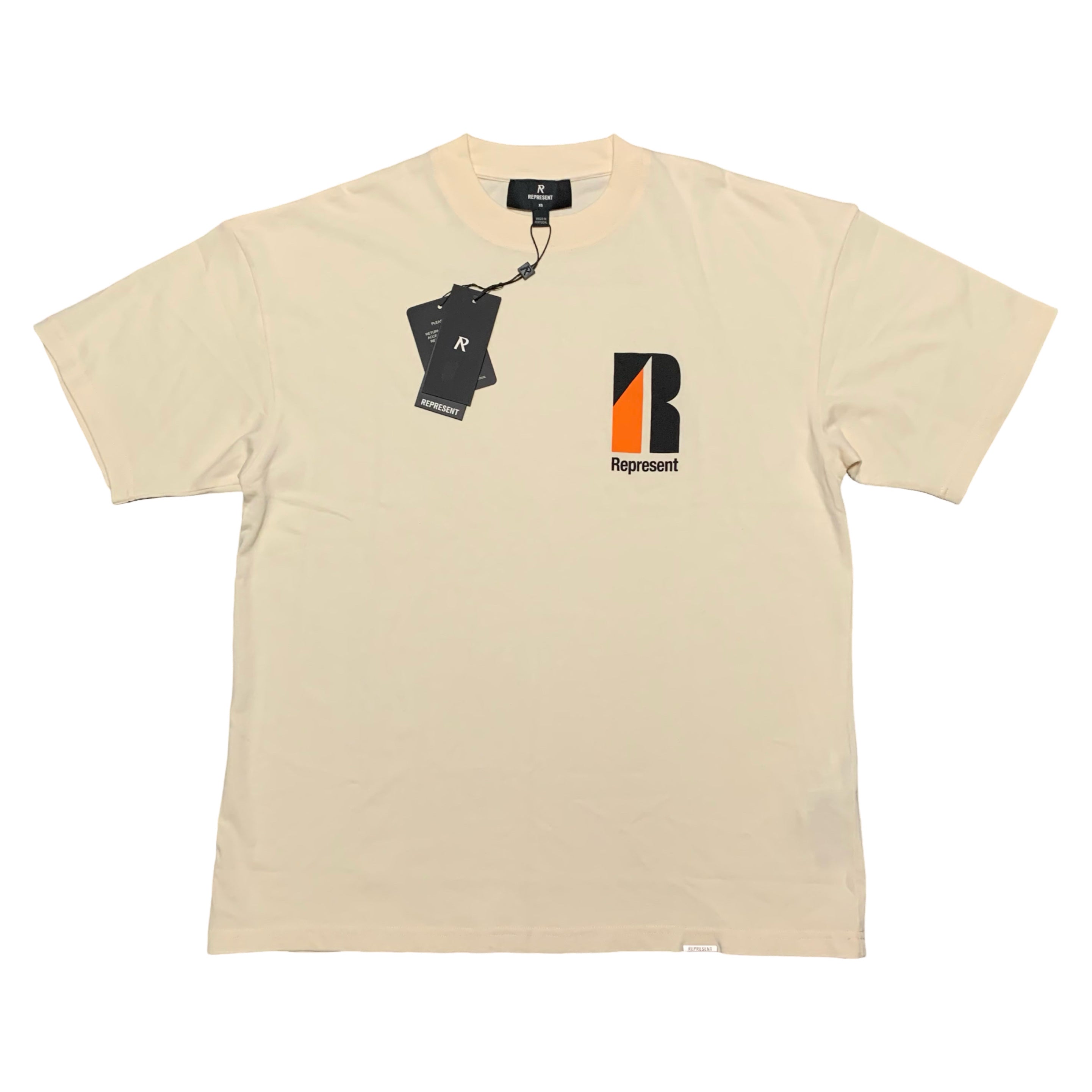 Represent XS Decade Of Speed Cream White Tee