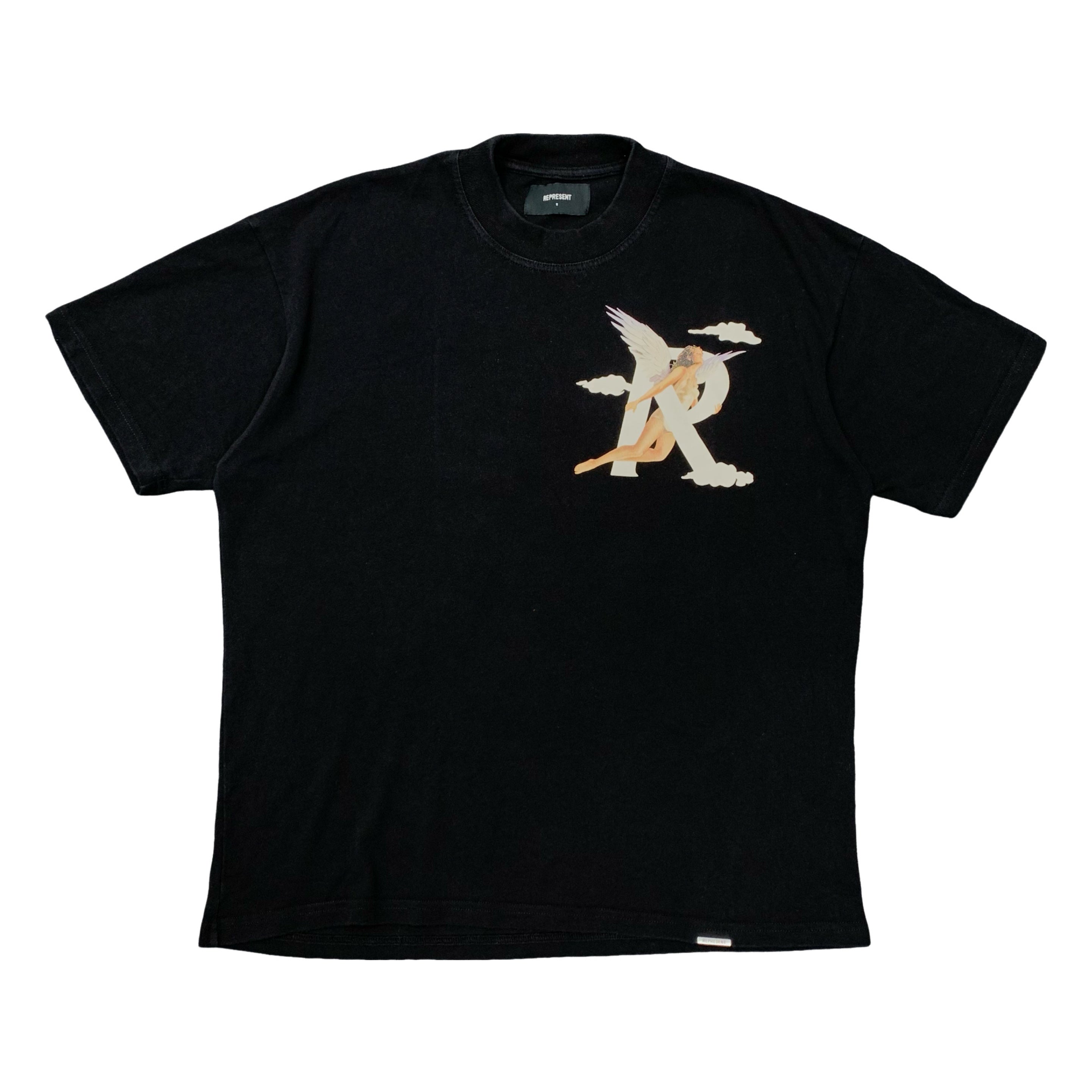 Represent Small Tee Storms Of Heaven Jet Black T-Shirt