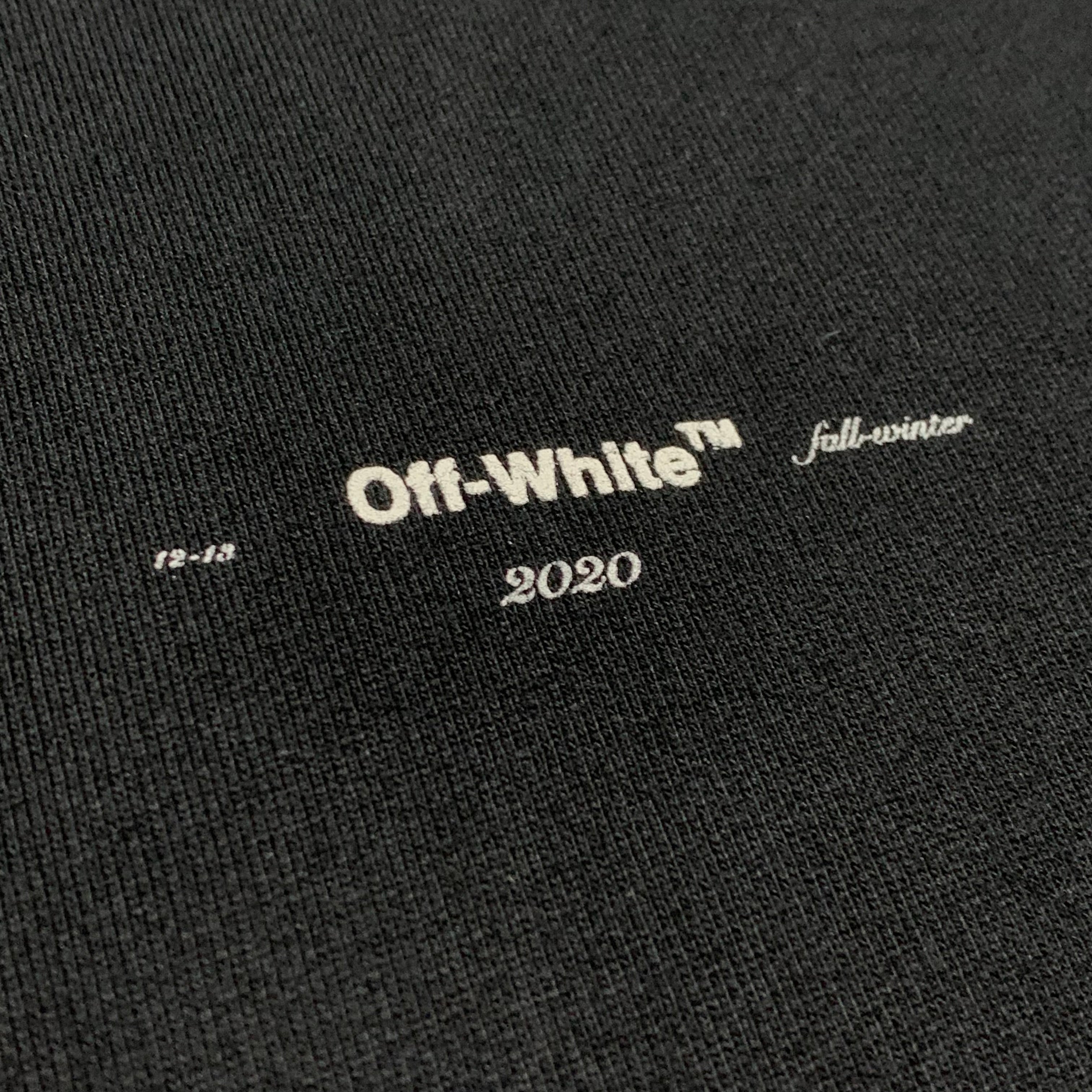 Off White XS Mariana Silva Painting Black Sweatshirt Crewneck Virgil Abloh