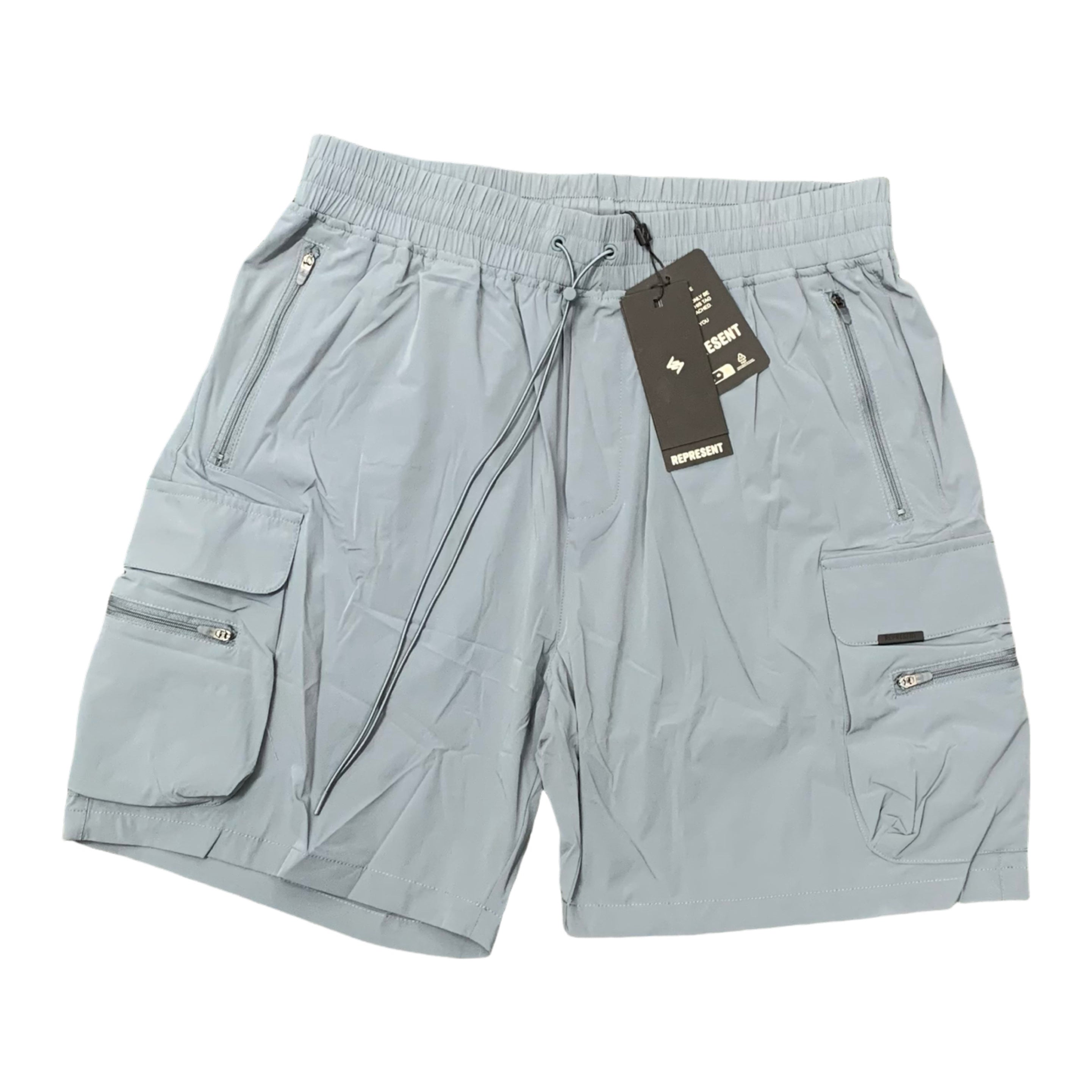 Represent Large Shorts 247 Dusky Navy Blue Shorts Bottoms