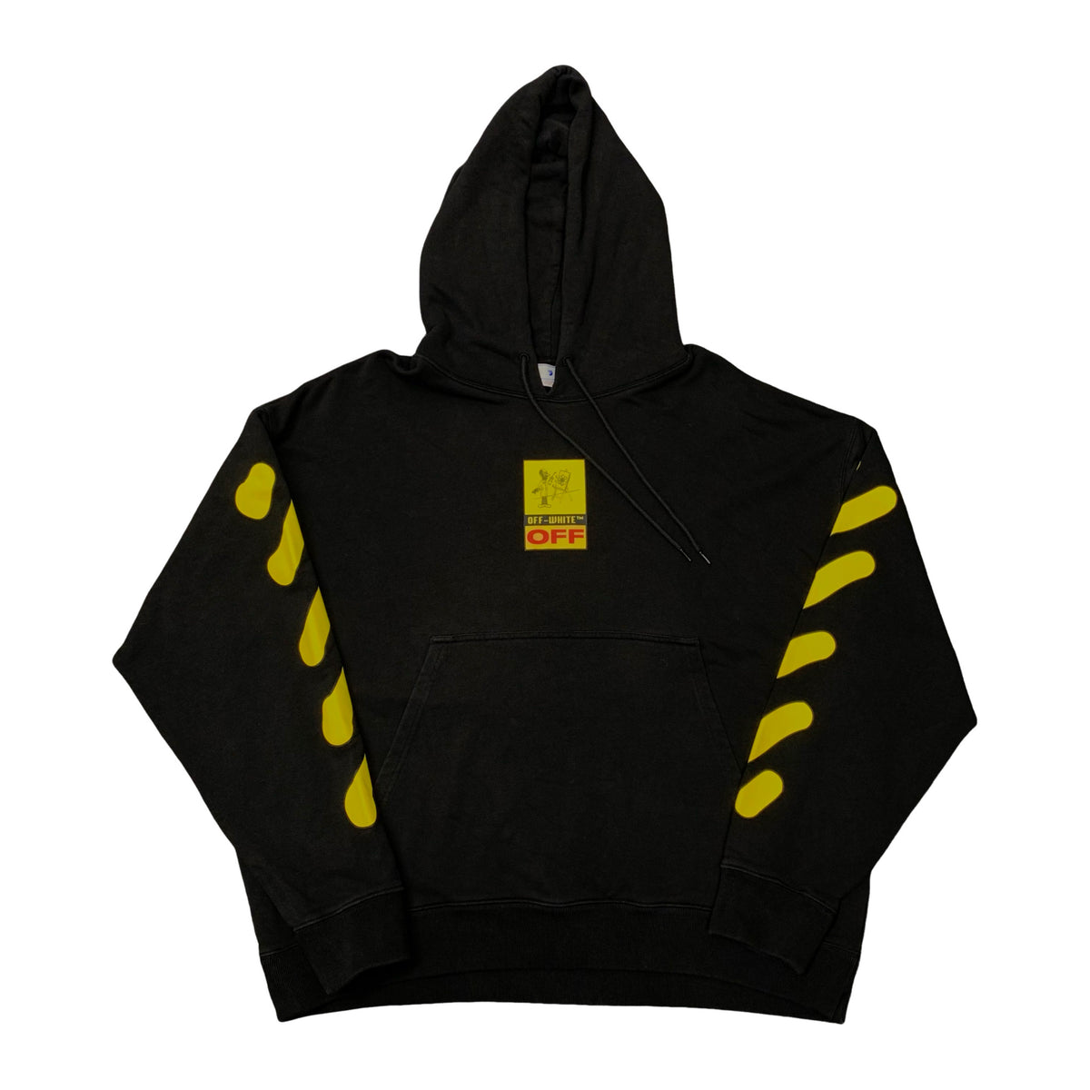 Off White XXL Hoodie Arrows Graphic Black Hoodie Virgil Abloh
