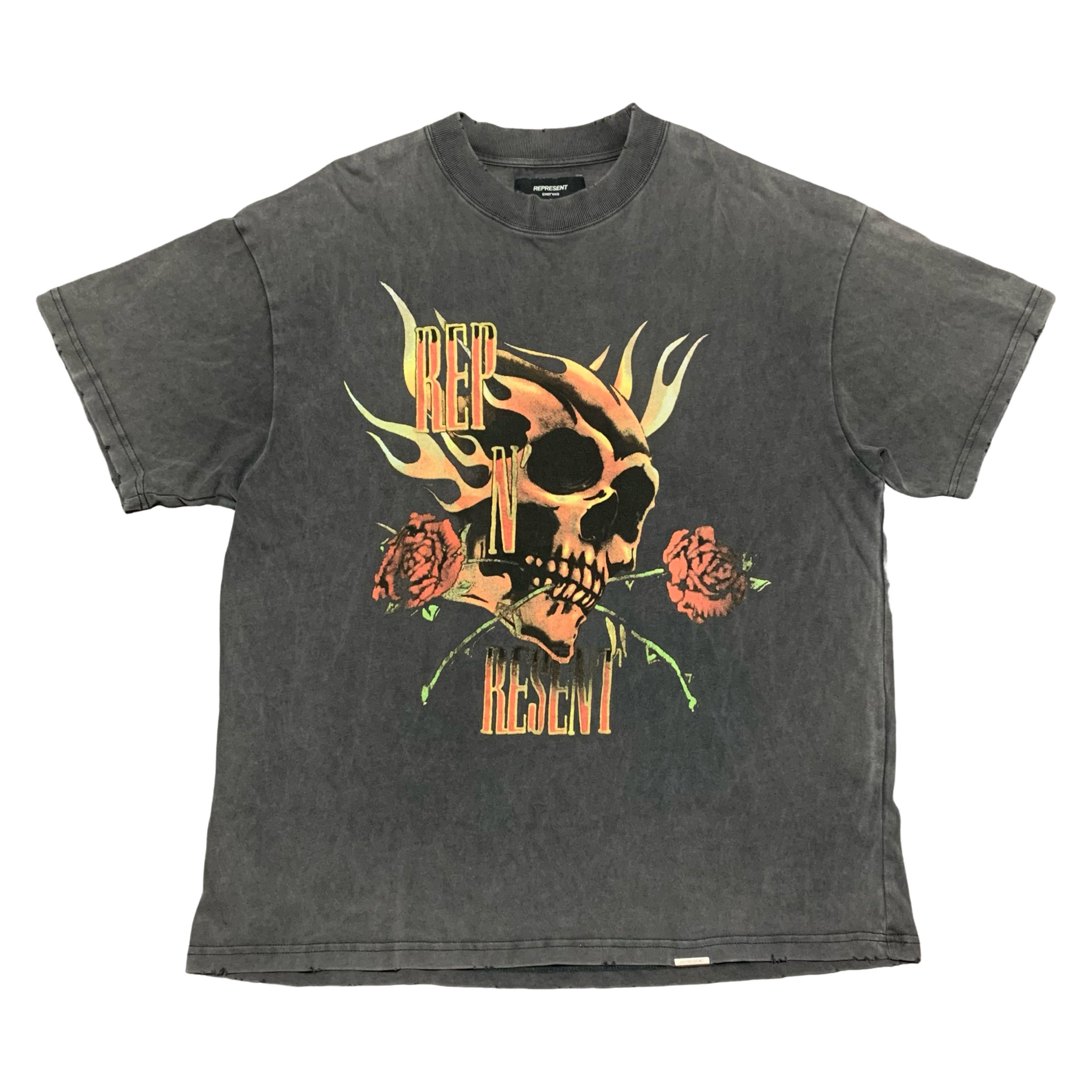 Represent Medium Rep N Resent Vintage Grey Tee