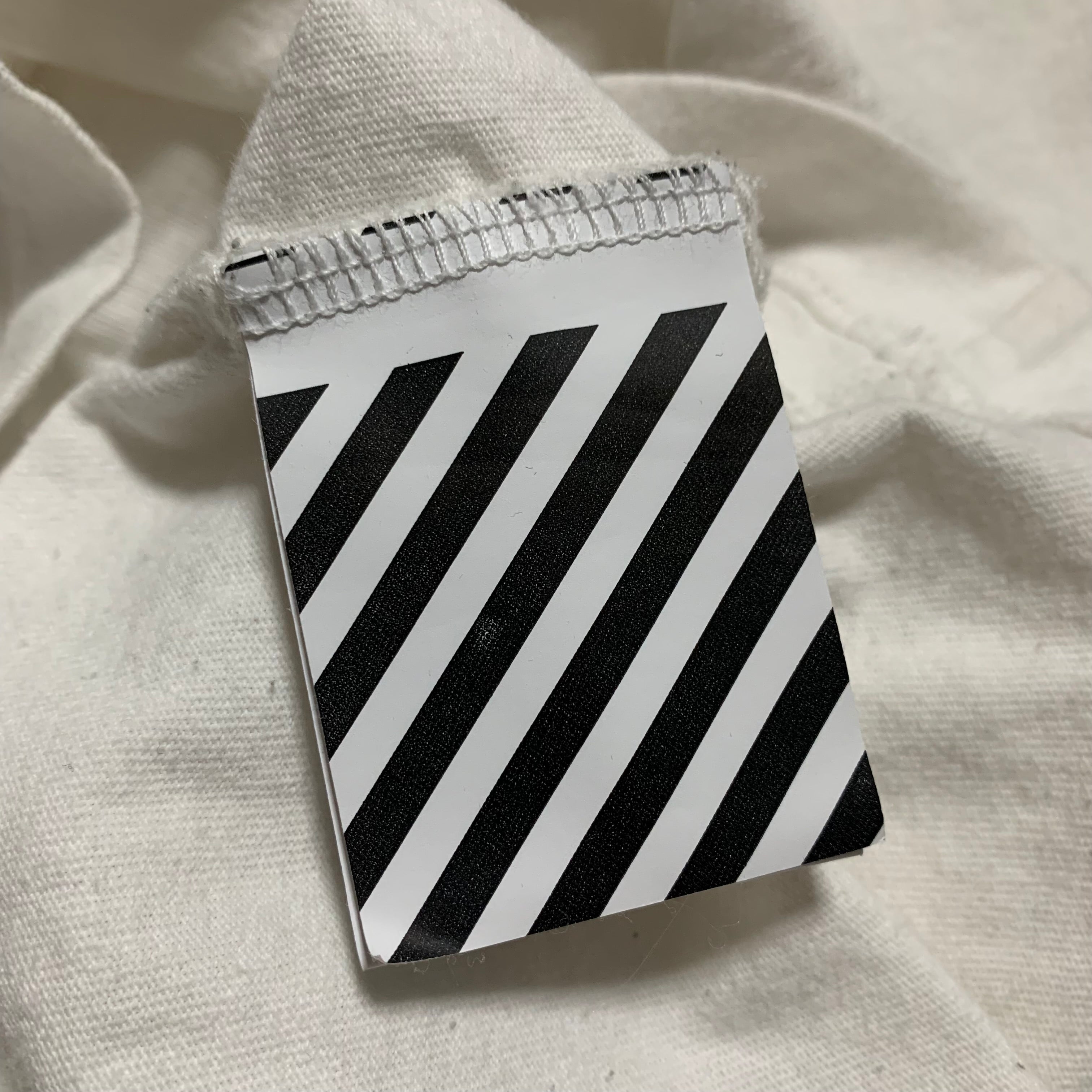 Off White Medium Golden Ratio Arrows White Tee Virgil Abloh 2020