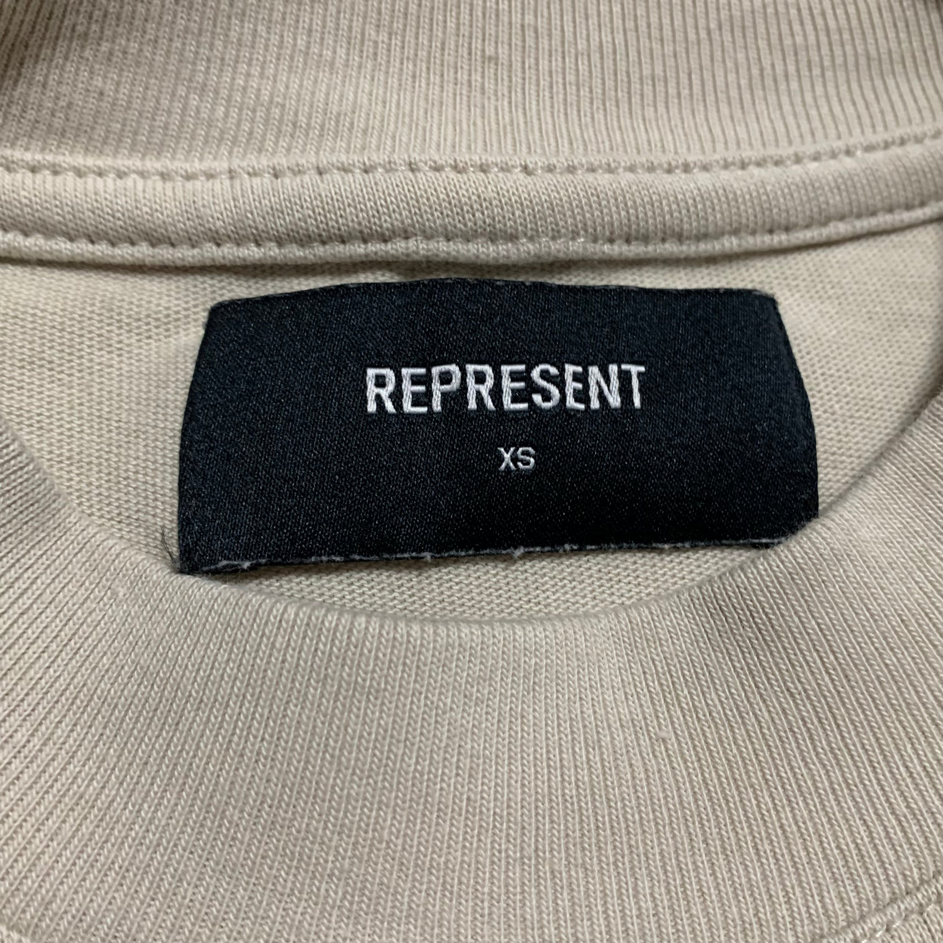 Represent XS Feel The Heat Vintage White Tee