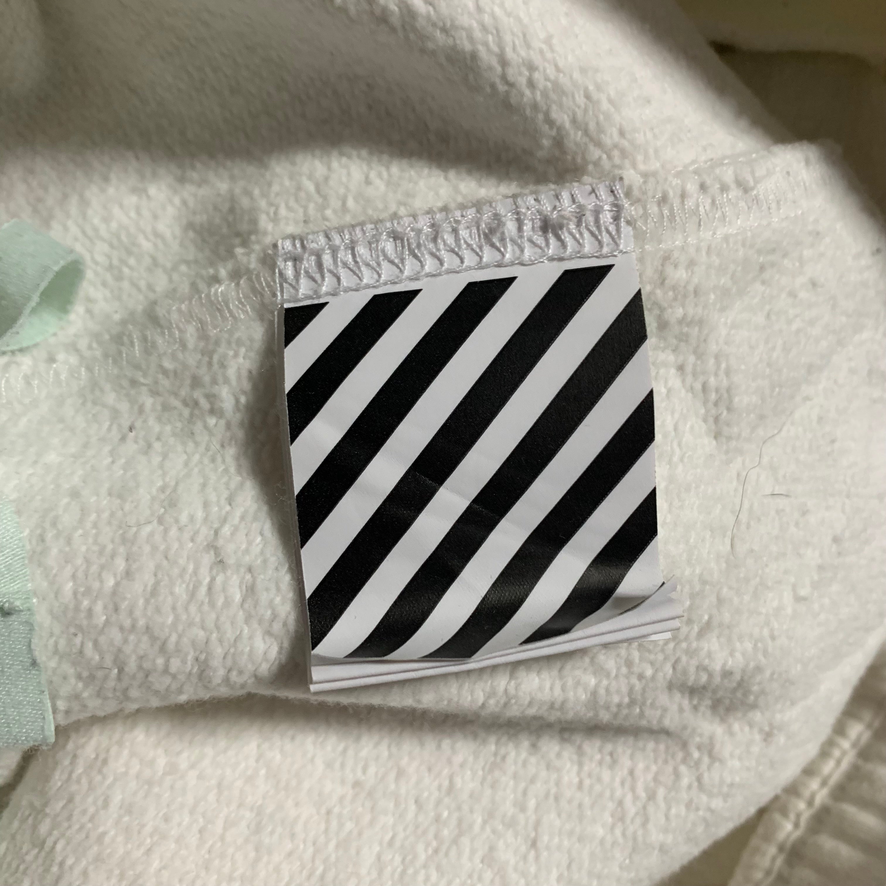 Off White Small Shorts Arachno Spider Arrows White Bottoms Virgil Abloh