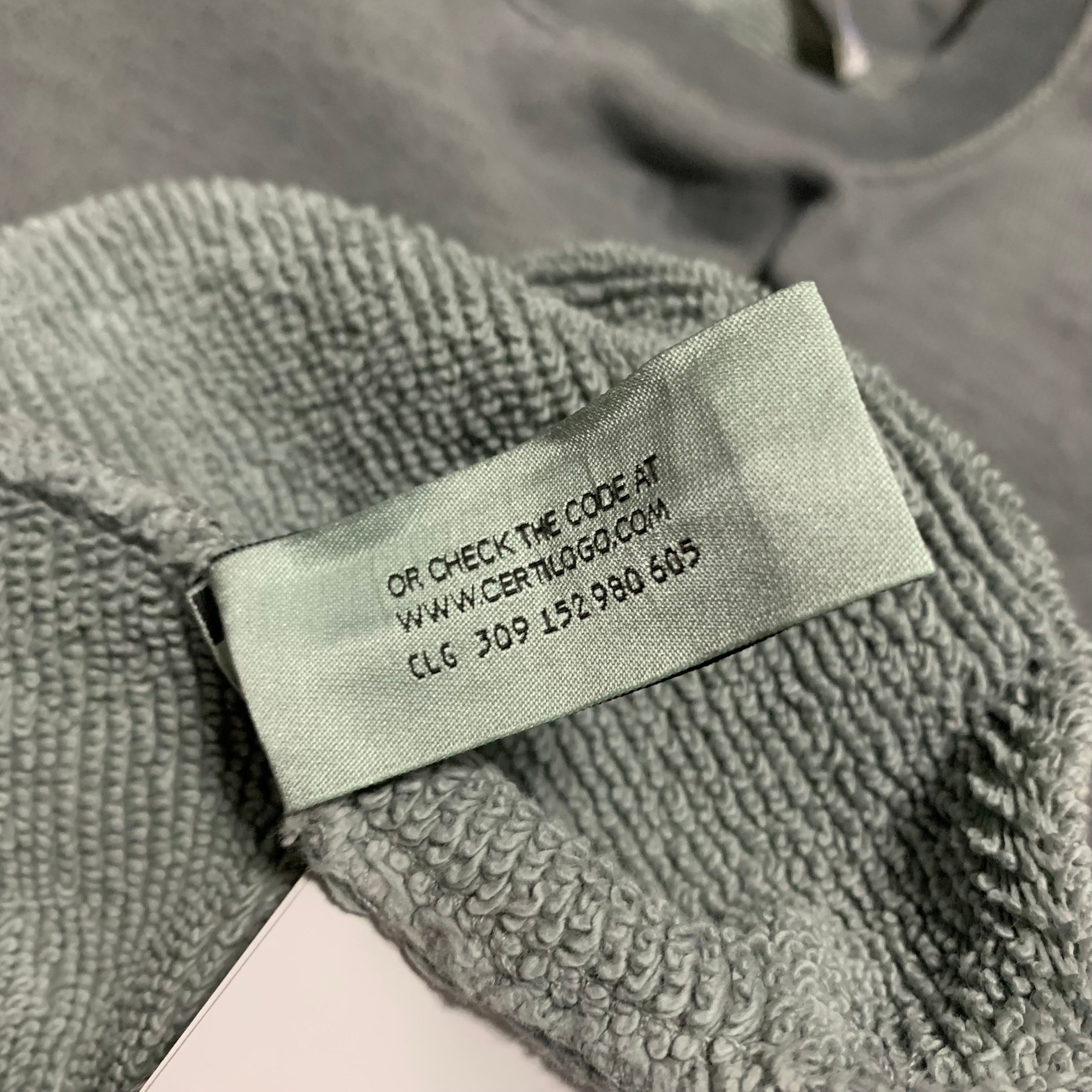 Off White XS Arrows Graphic Grey Sweatshirt Crewneck Virgil Abloh