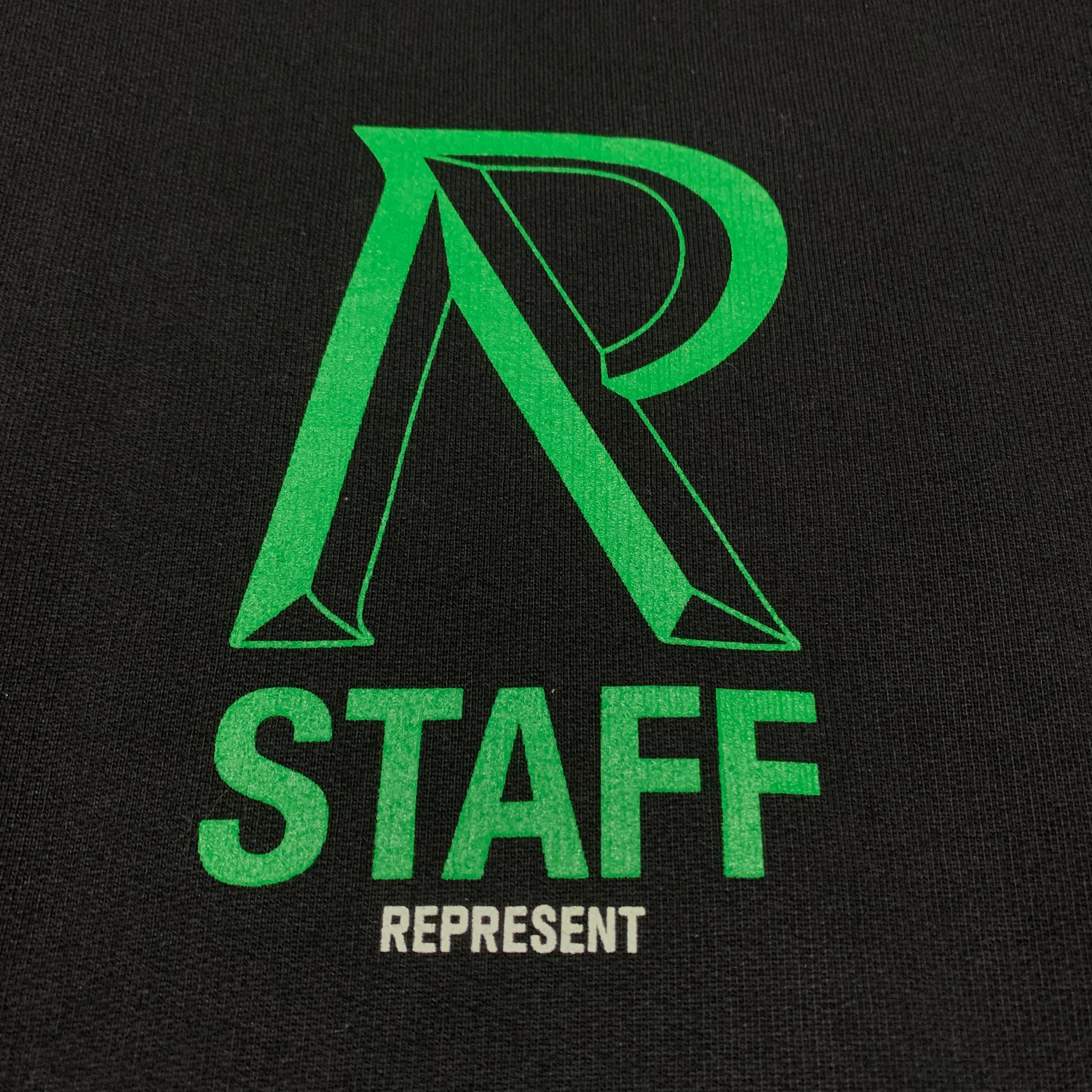 Represent Large Staff London Black Hoodie