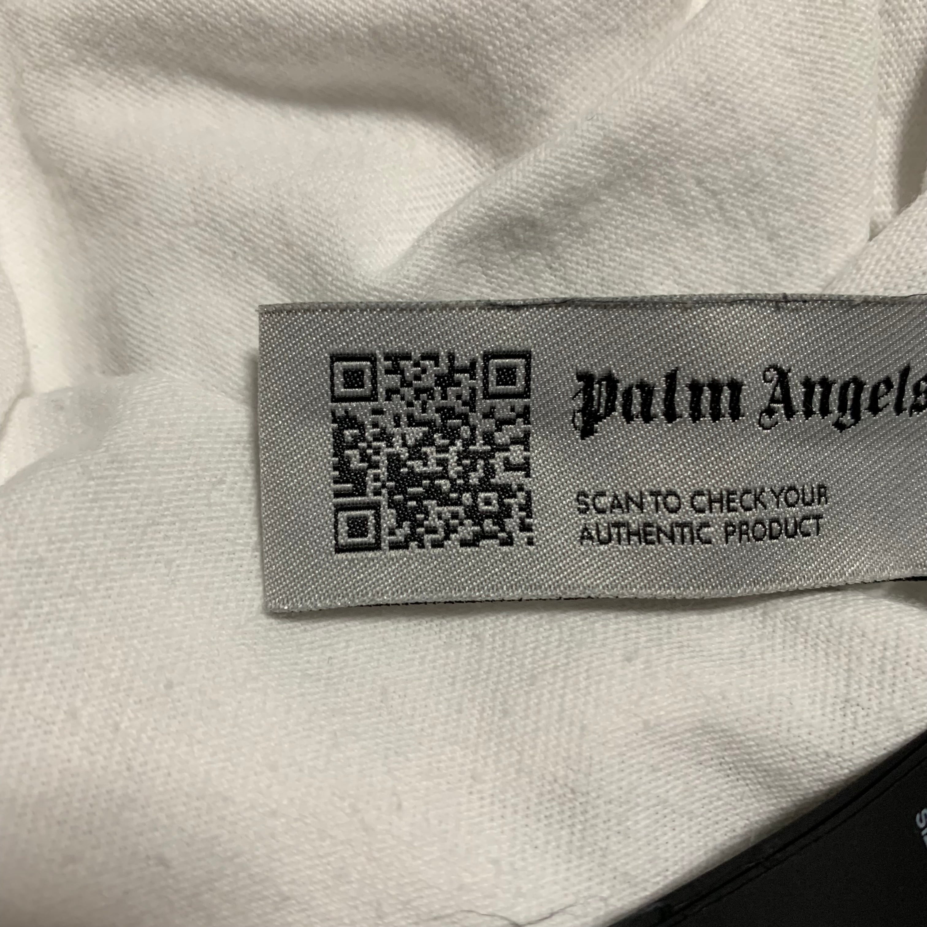 Palm Angels Medium Tokyo Sprayed White Tee