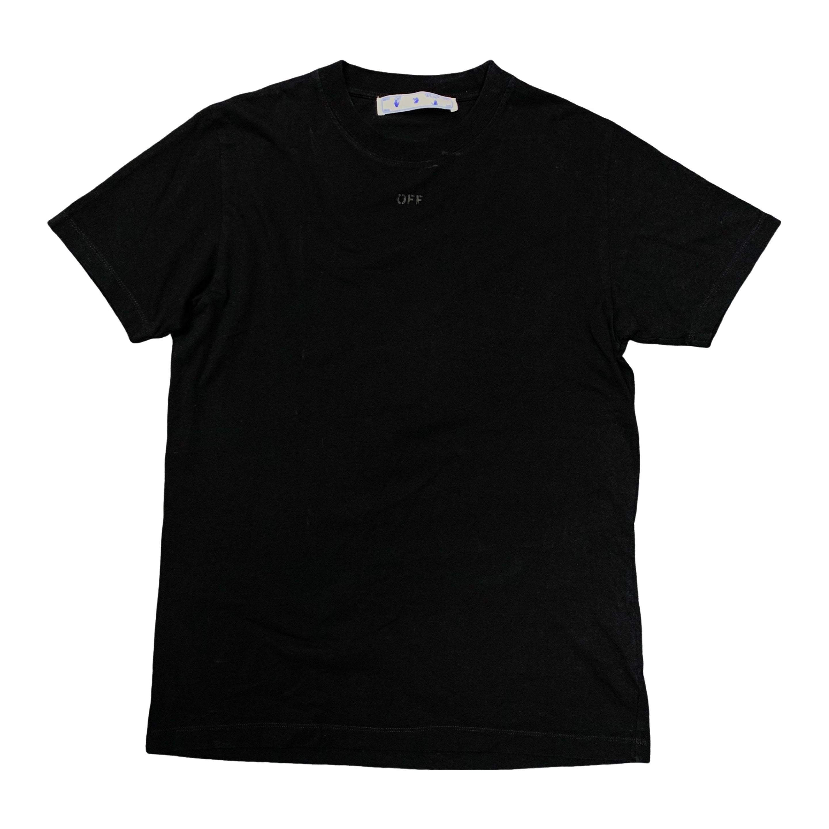 Off White Medium Tee Black Arrows Black T-Shirt Virgil Abloh