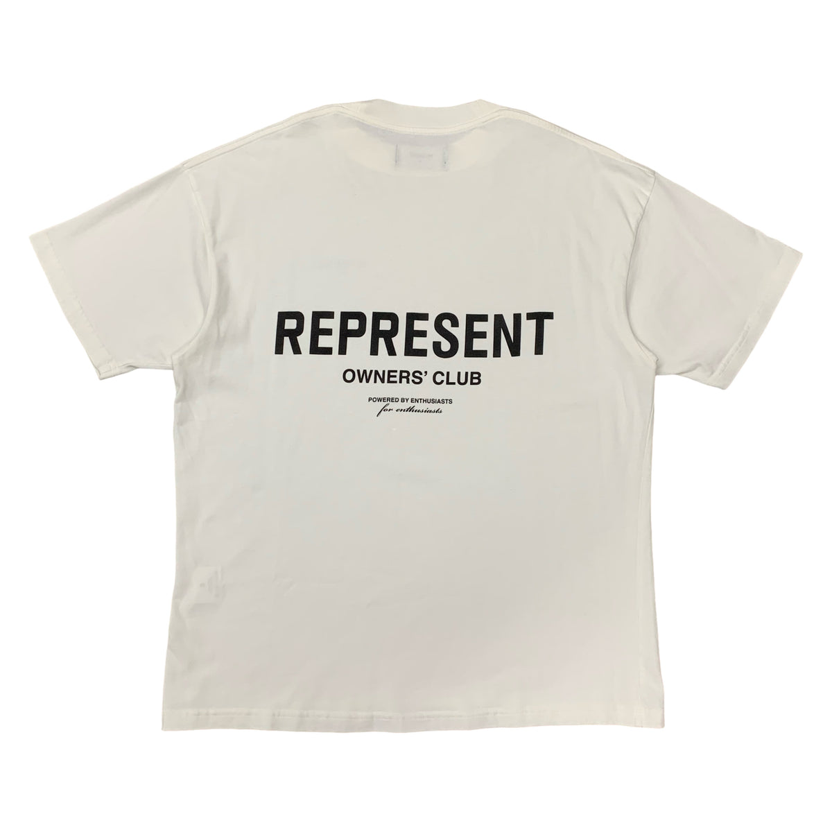 Represent Small Tee Owners Club Flat White T-Shirt