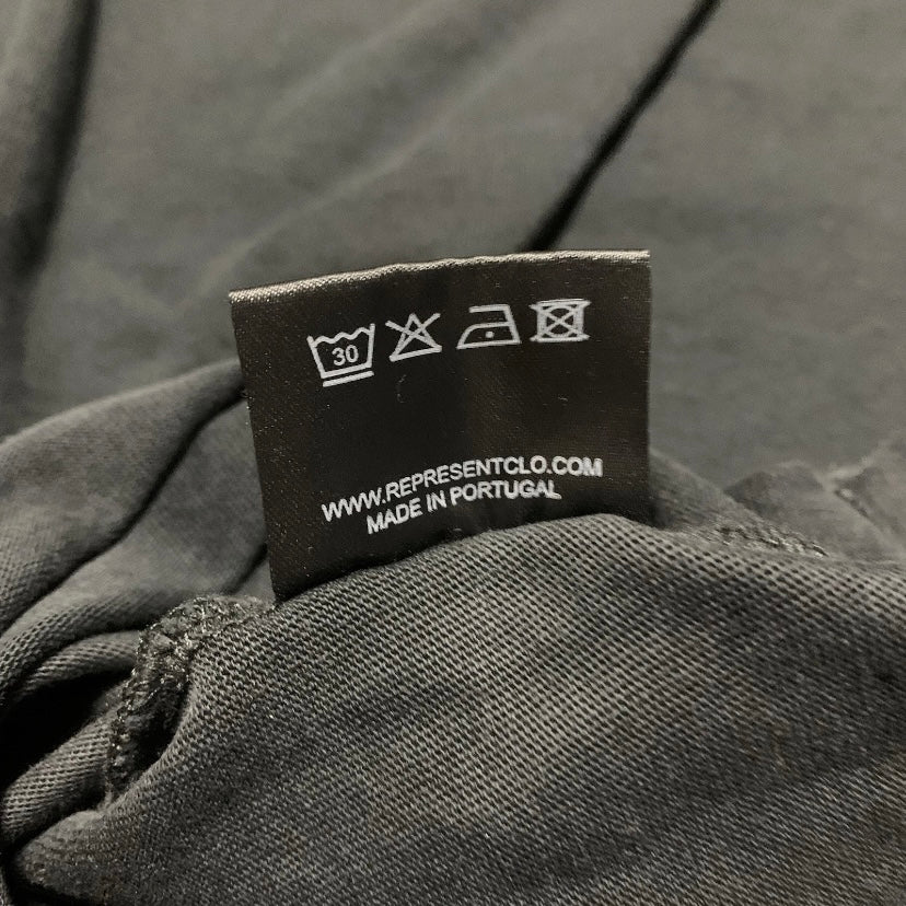 Represent XS England Graphic Vintage Black Tee