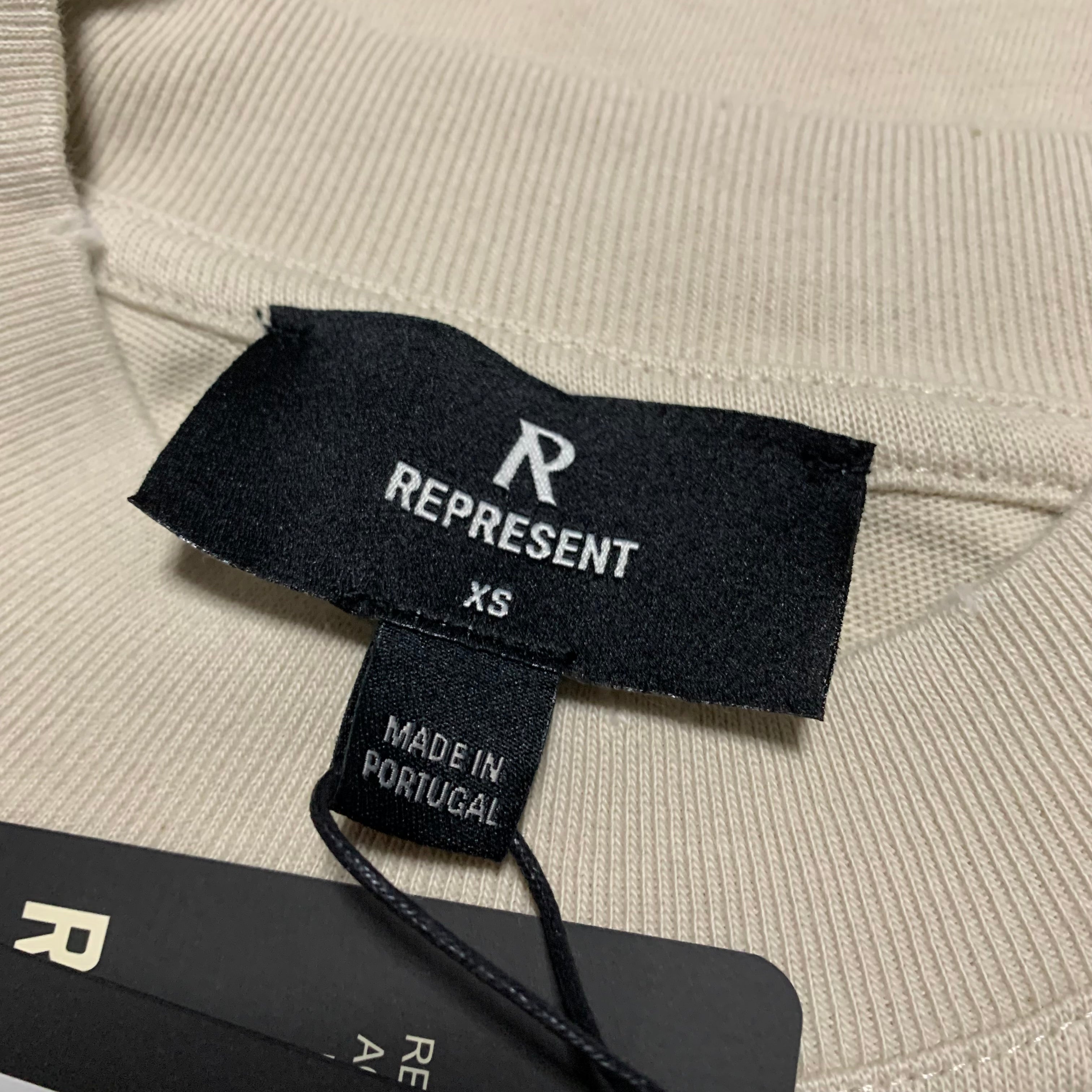 Represent XS Only The Strong Survive Vintage White Tee Shark