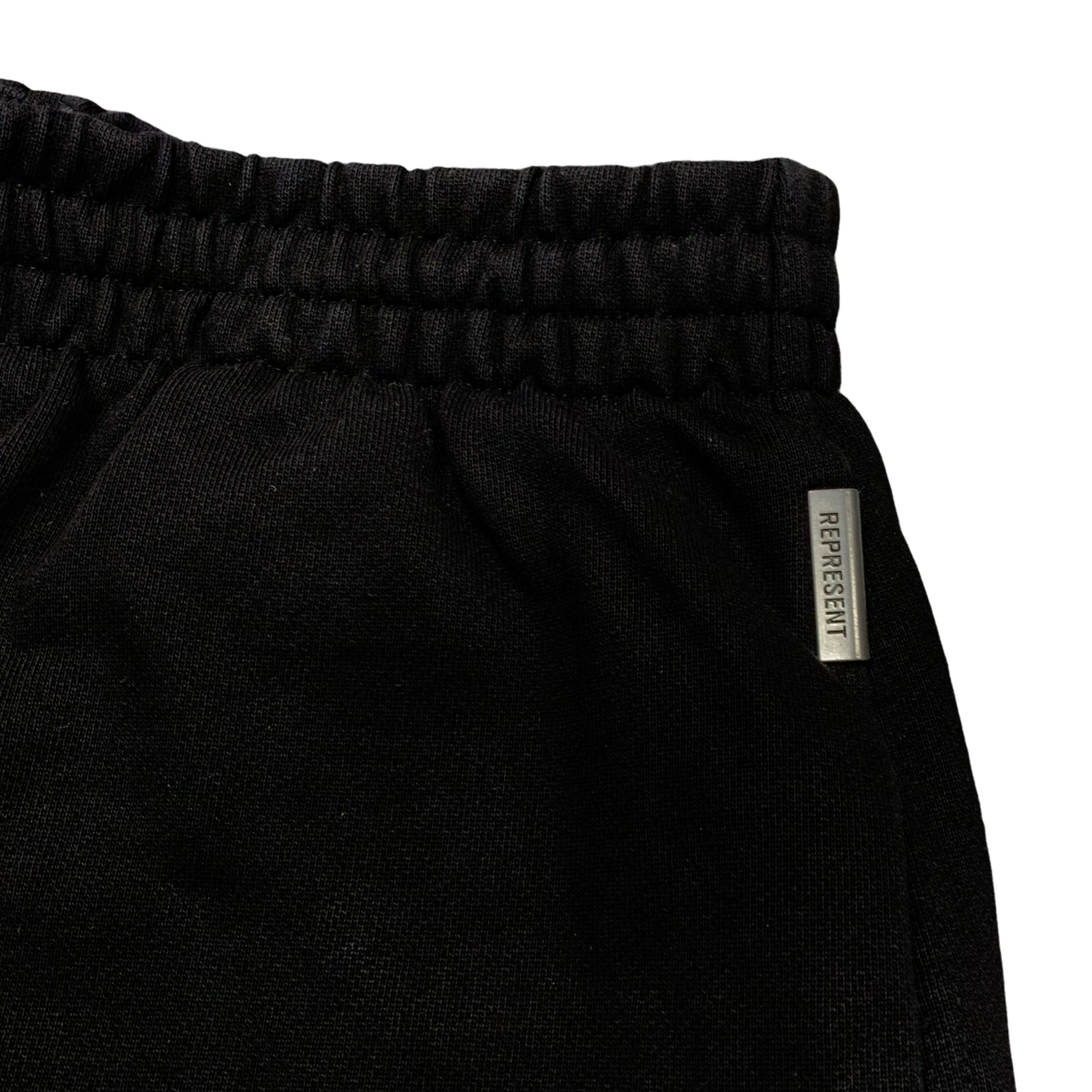 Represent Medium Shorts Black Jogger Sweatpants Bottoms