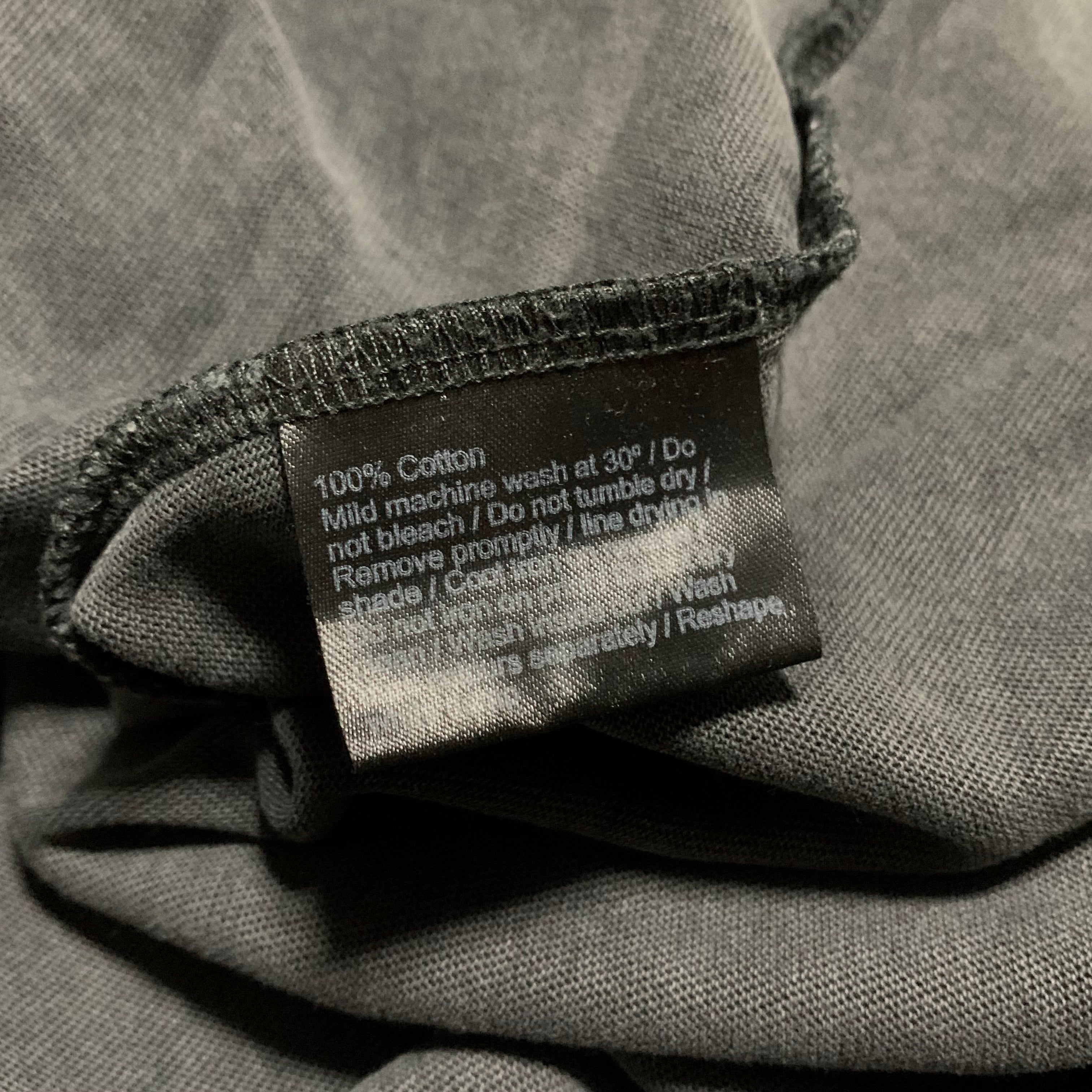 Represent Large Panther Graphic Vintage Black Tee