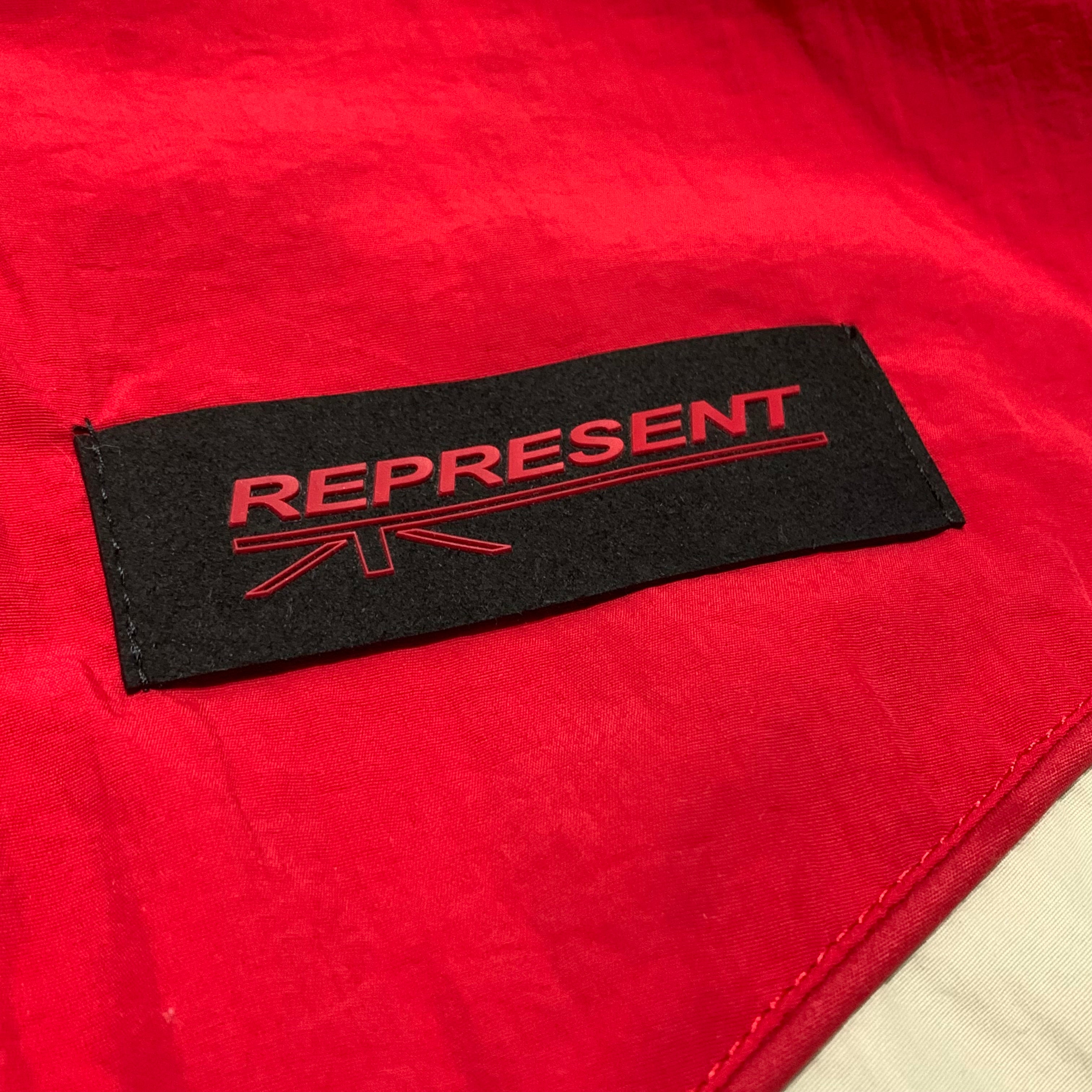 Represent Small Track Jacket Red Black Shell Jacket 2018
