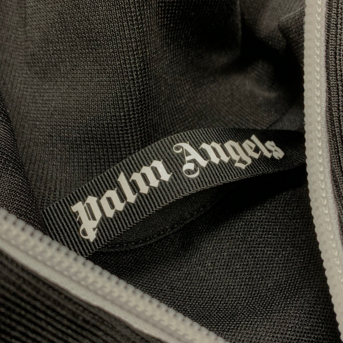 Palm Angels Large Jacket Black Classic Stripe Track Jacket